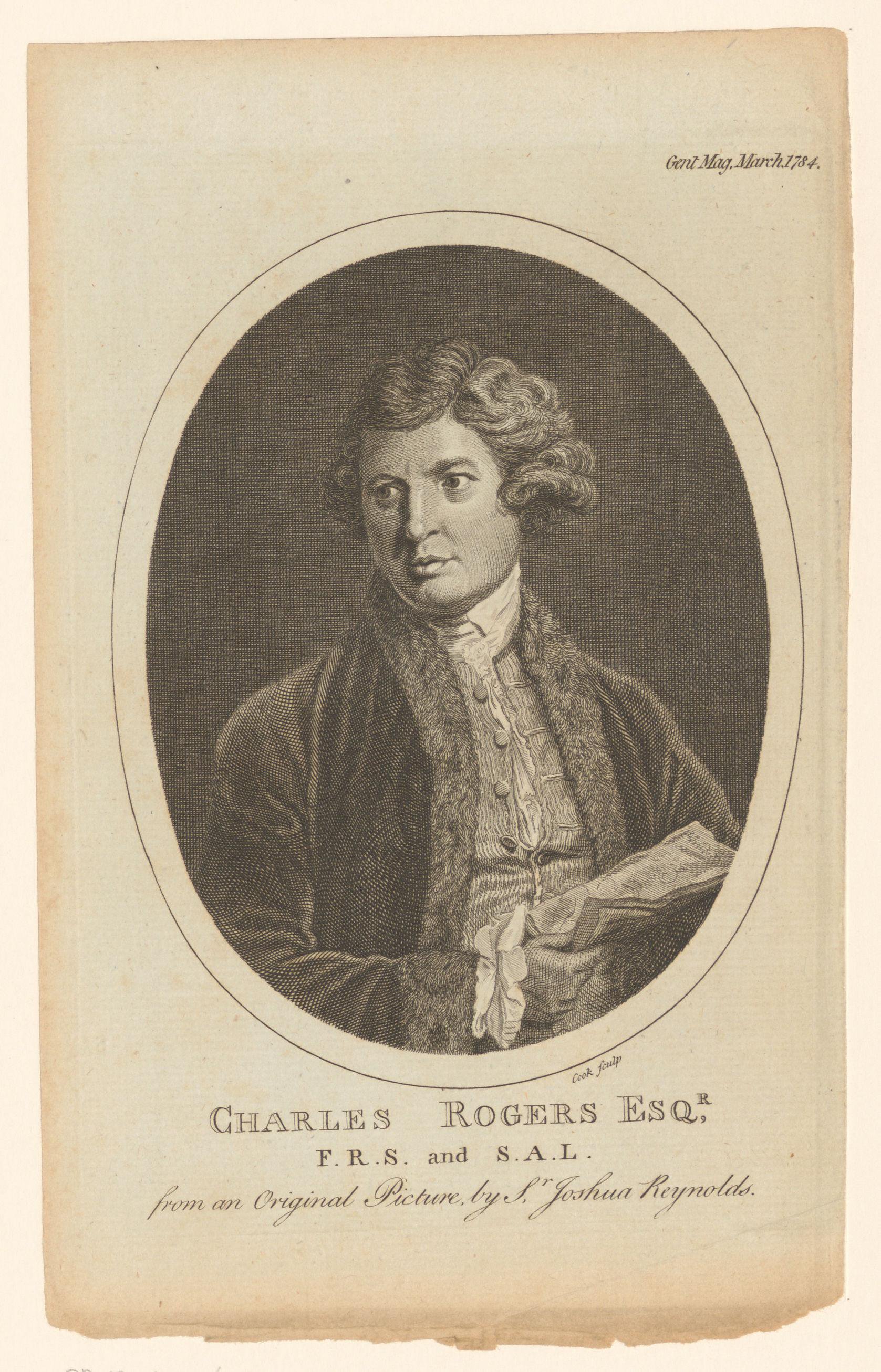 Portret van Charles Rogers
