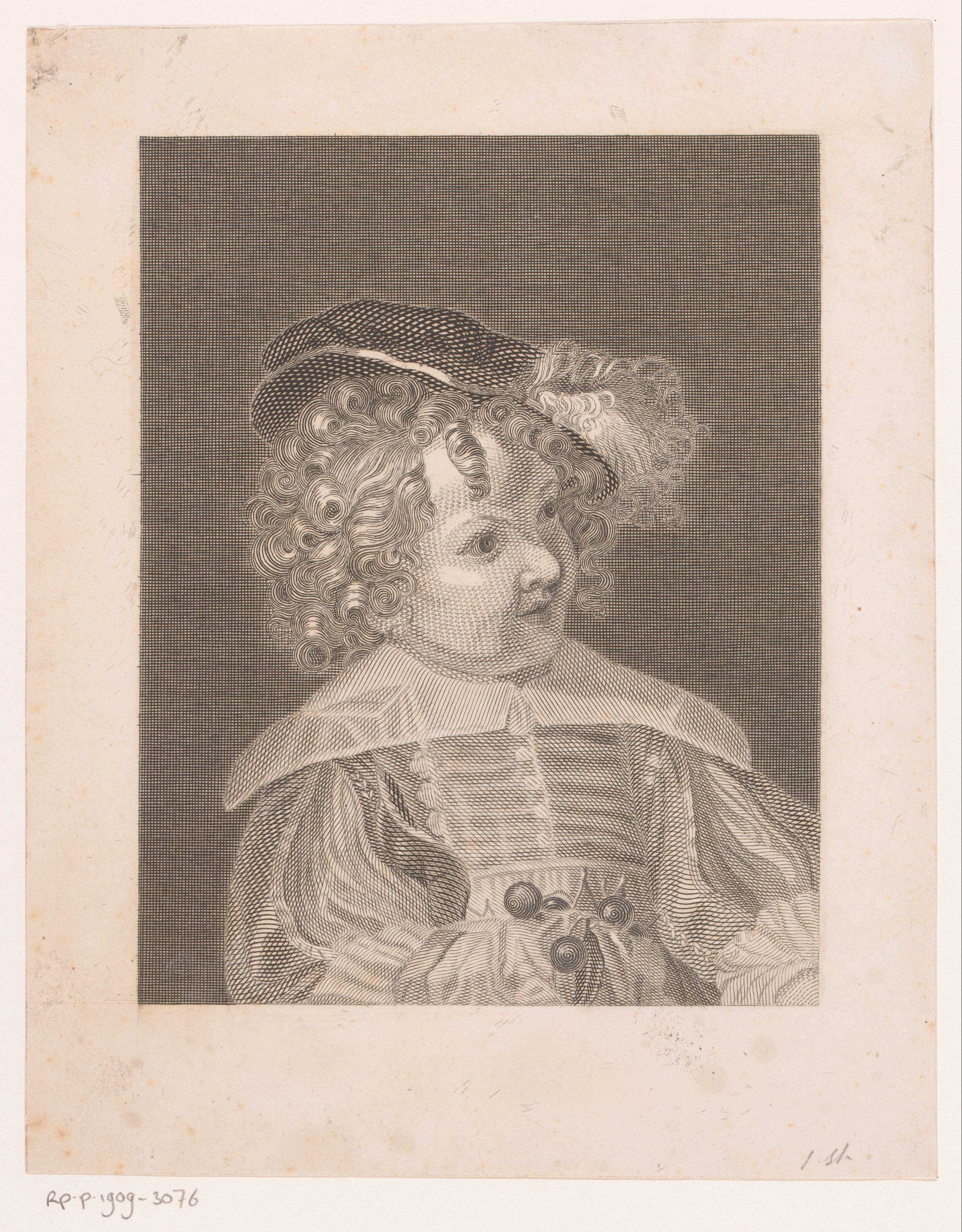 Portret van een onbekend kind