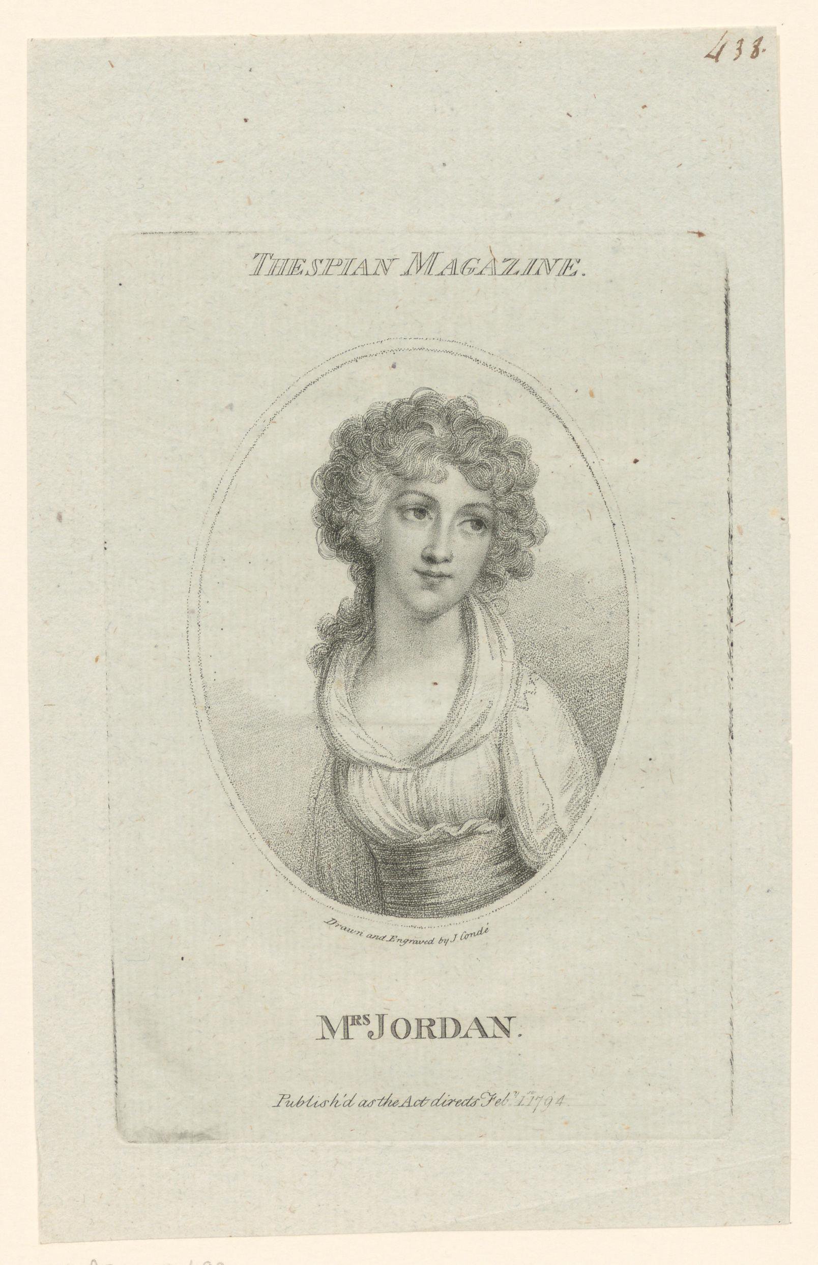 Portret van Dorothy Bland