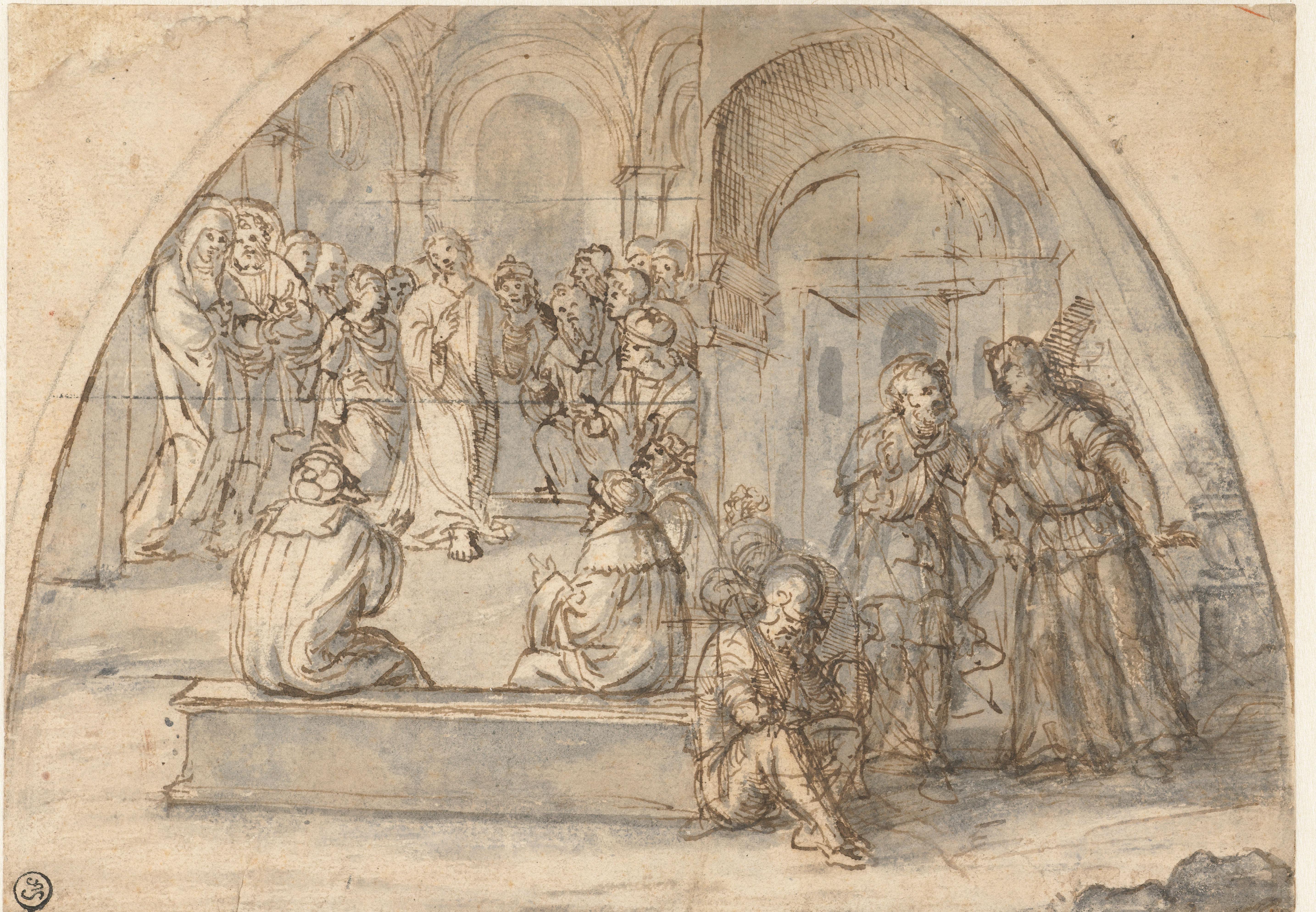 Twaalfjarige Chistus in de Tempel en de Bevrijding van Petrus
