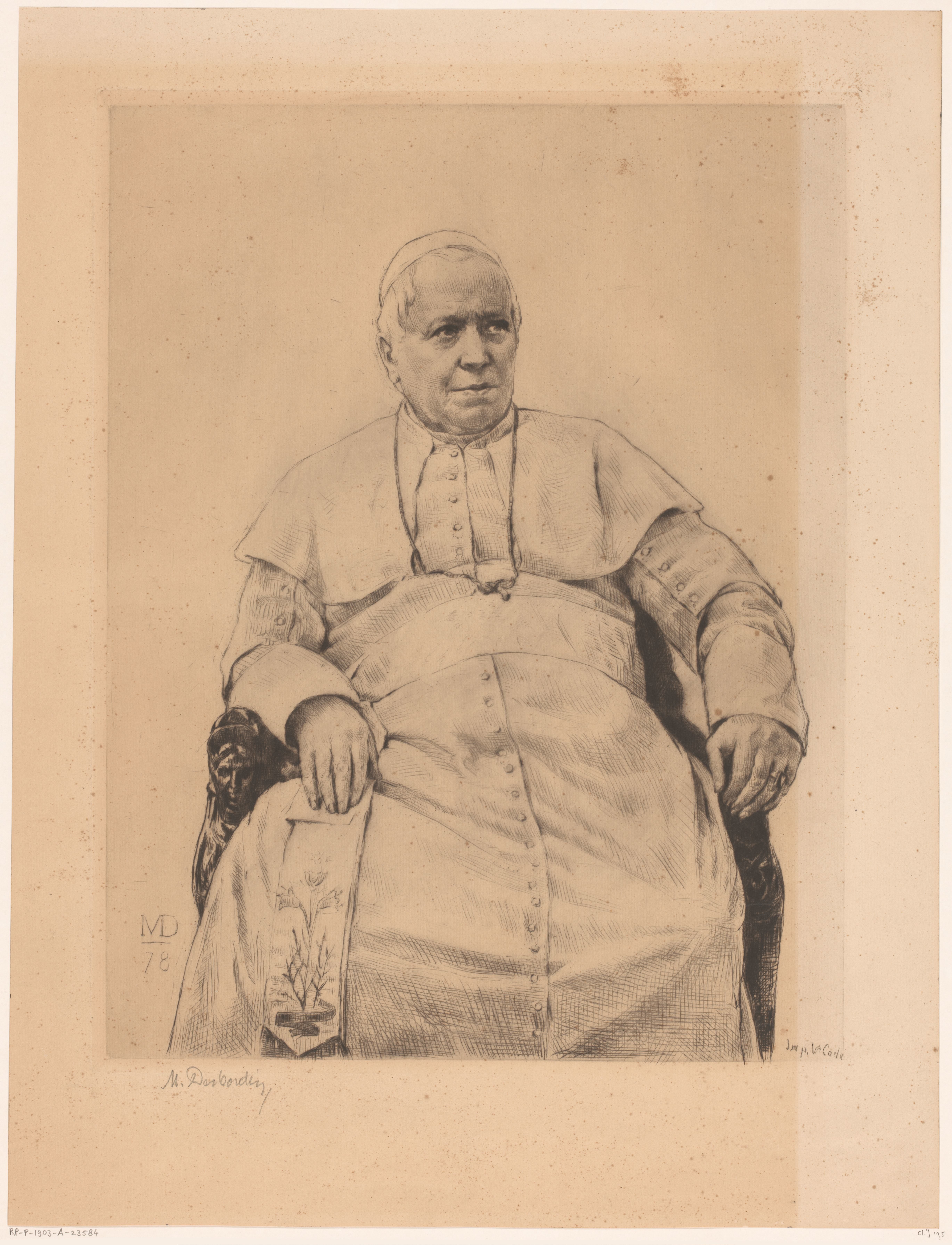 Portret van Pius IX