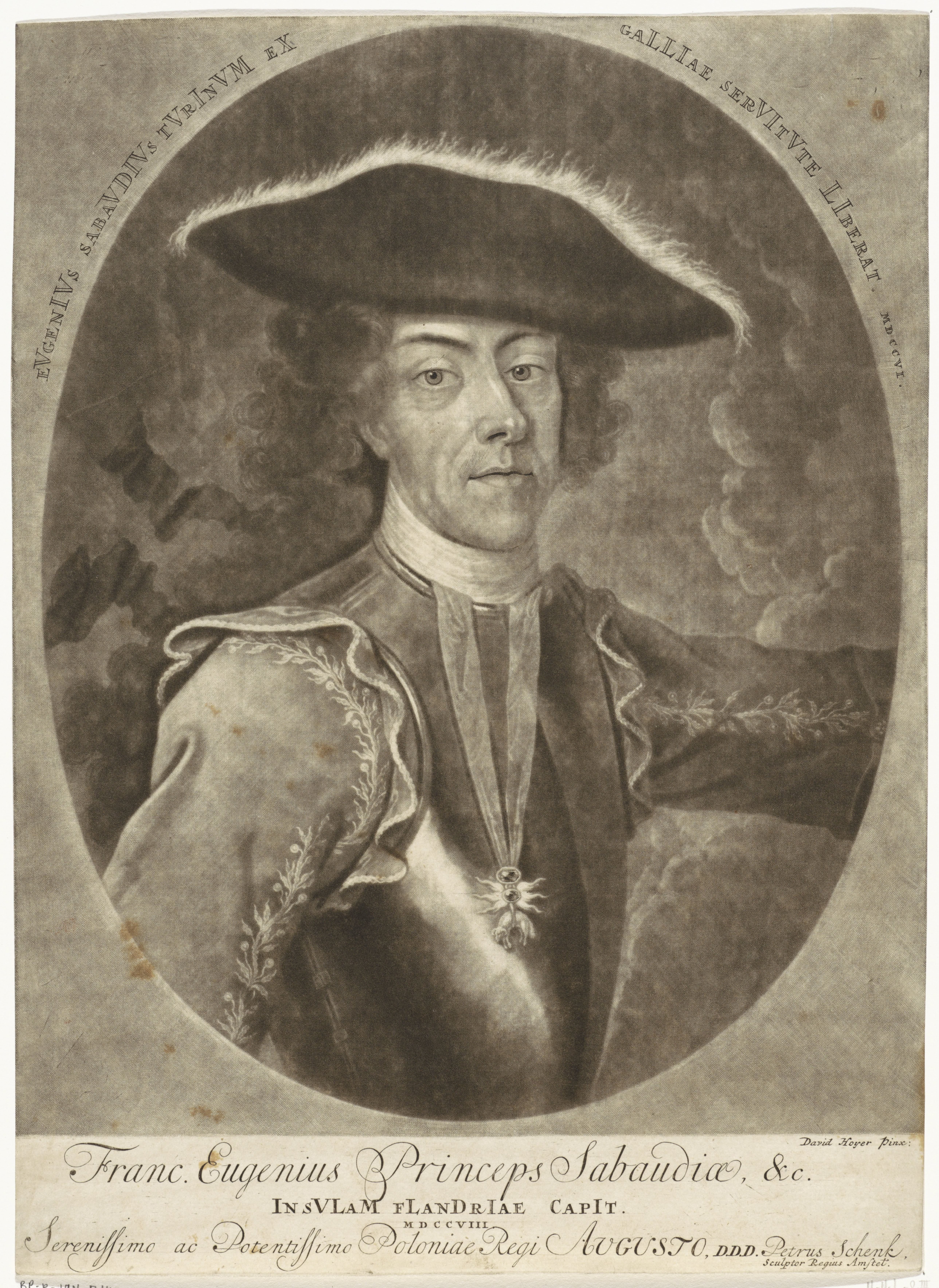 Portret van Eugenius van Savoye