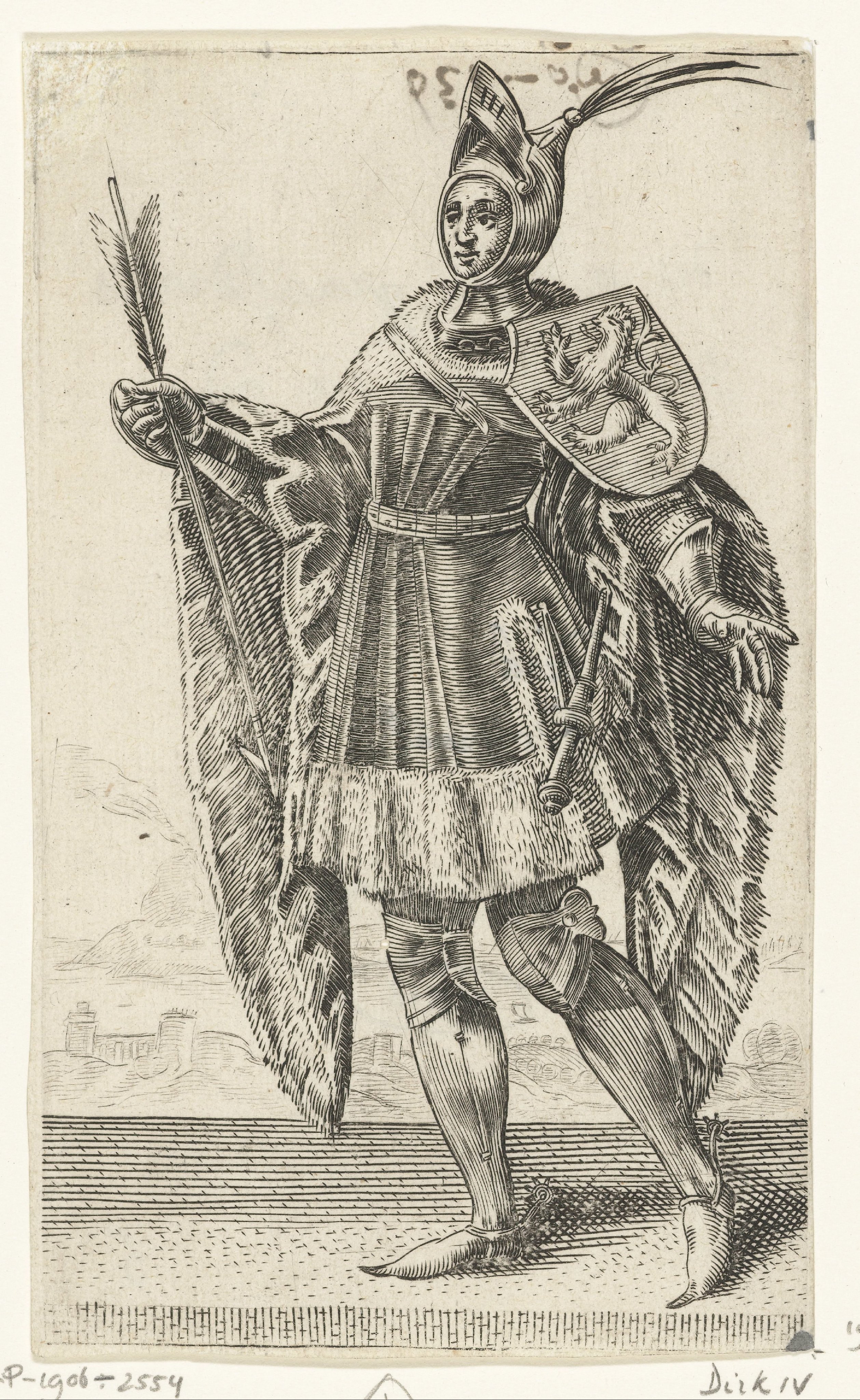 Portret van Dirk IV, graaf van Holland