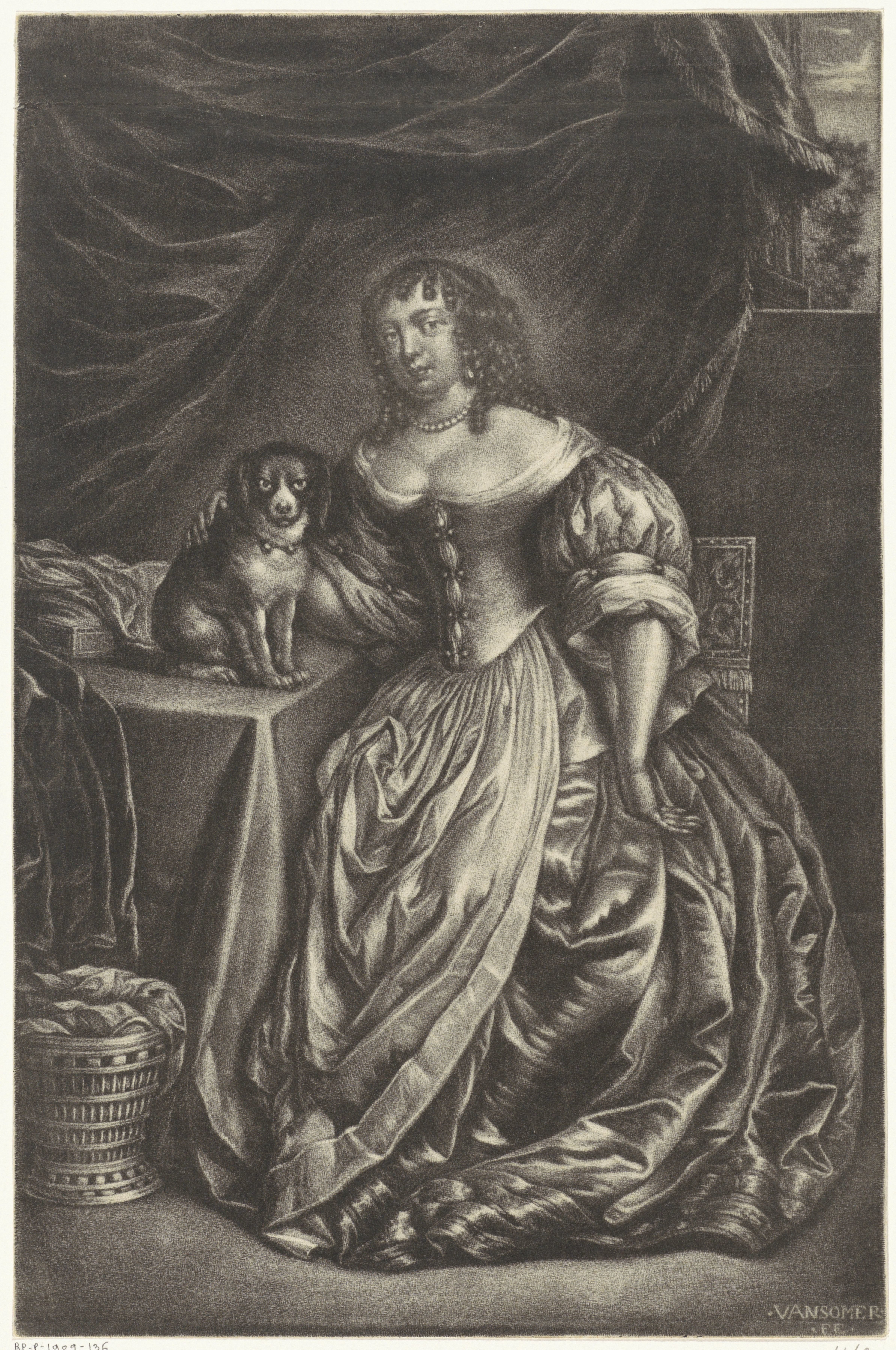 Vrouw met een hond