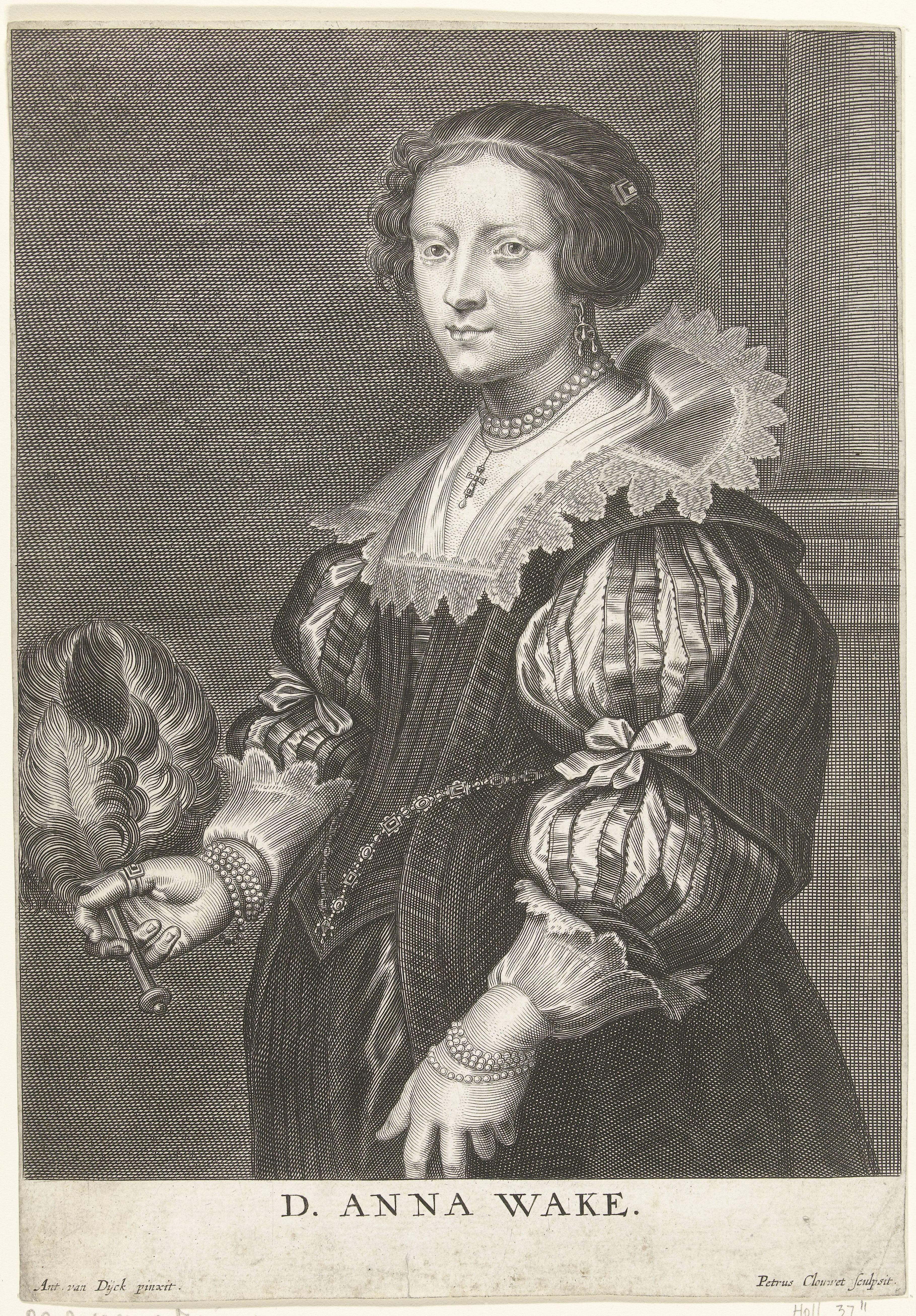 Portret van Anna Wake