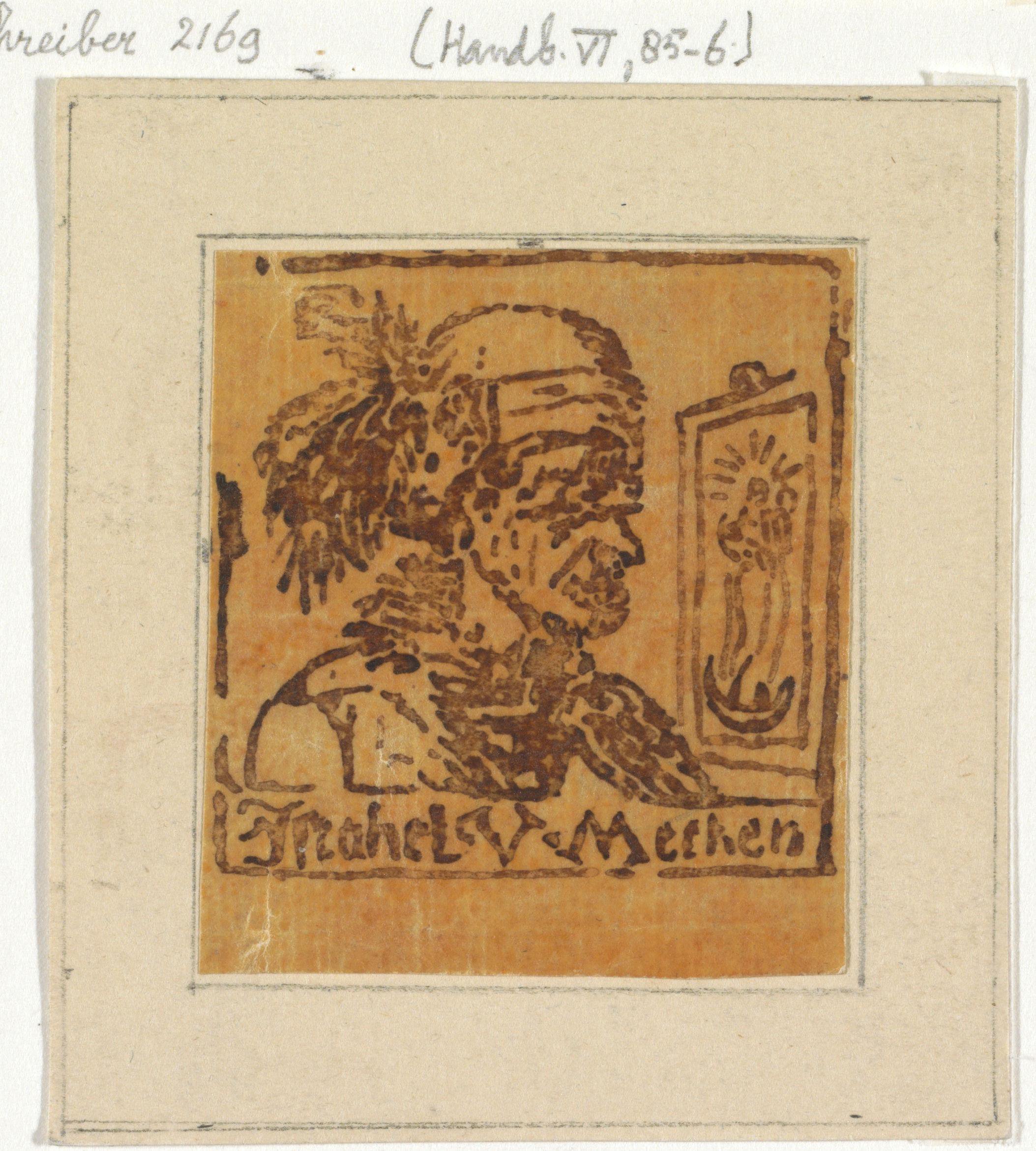 Portret van Israhel van Meckenem