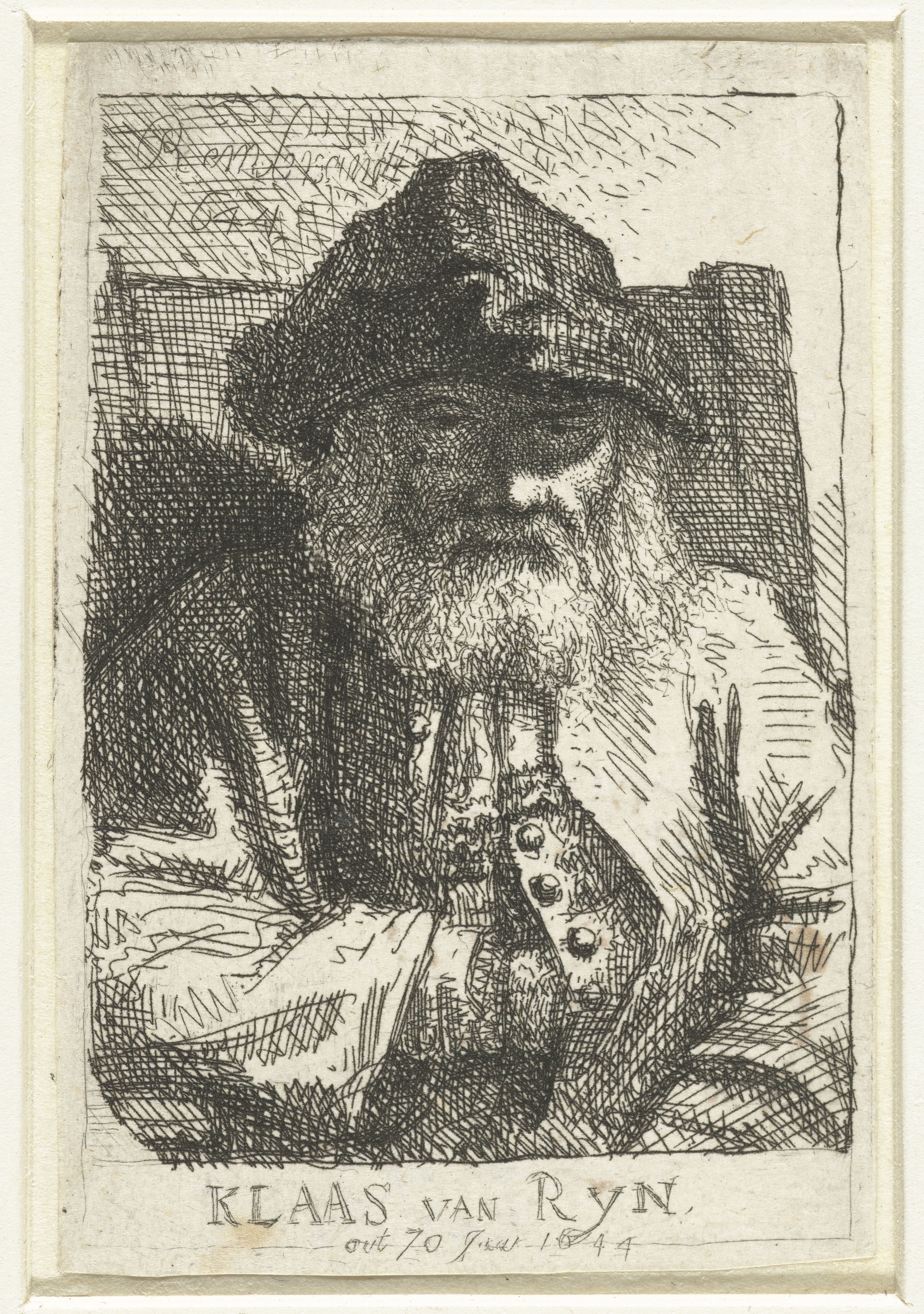 Portret van Klaas van Rijn
