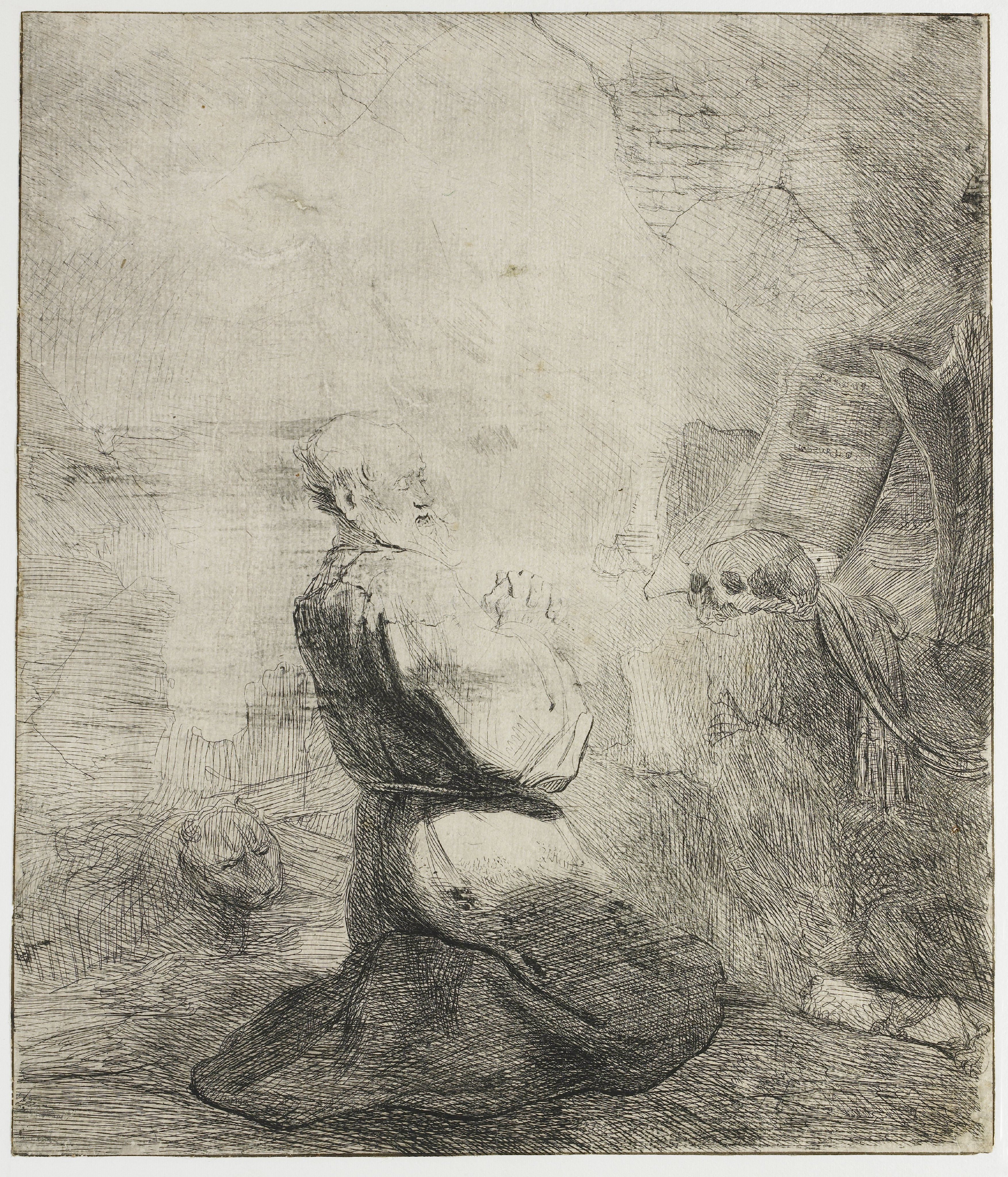 Knielende Hieronymus