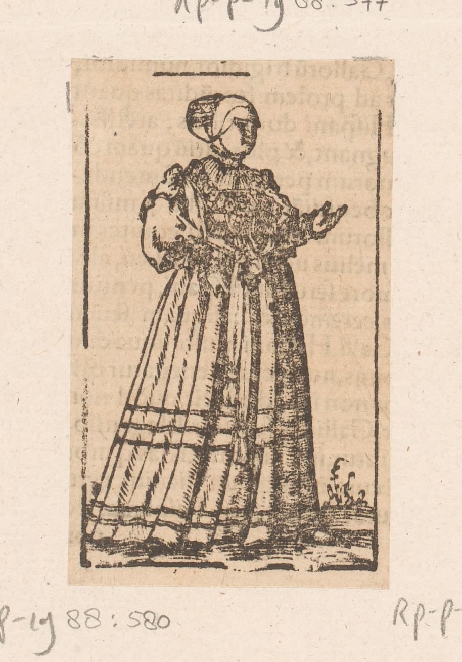 Staande vrouw