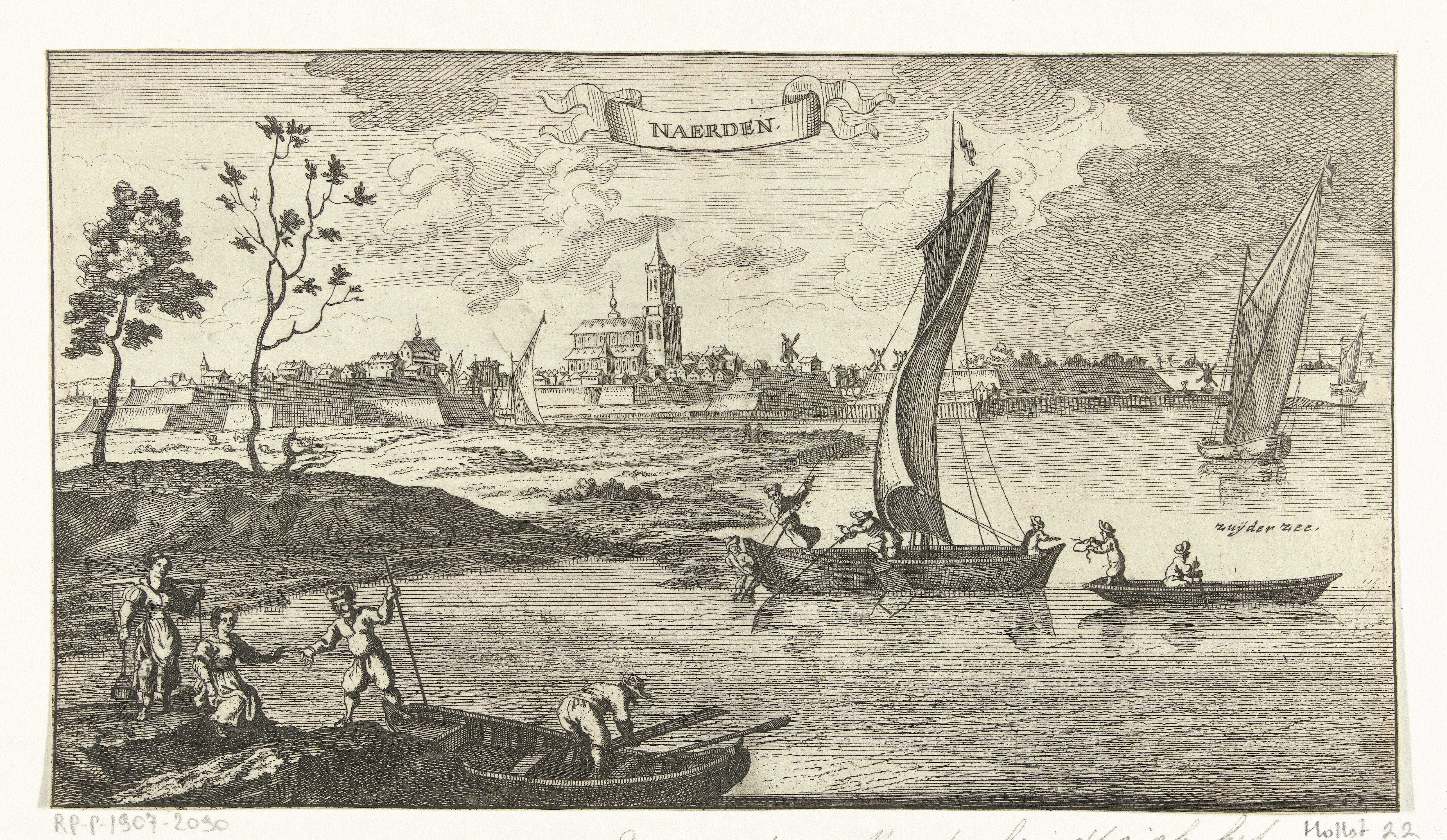 Gezicht op Naarden