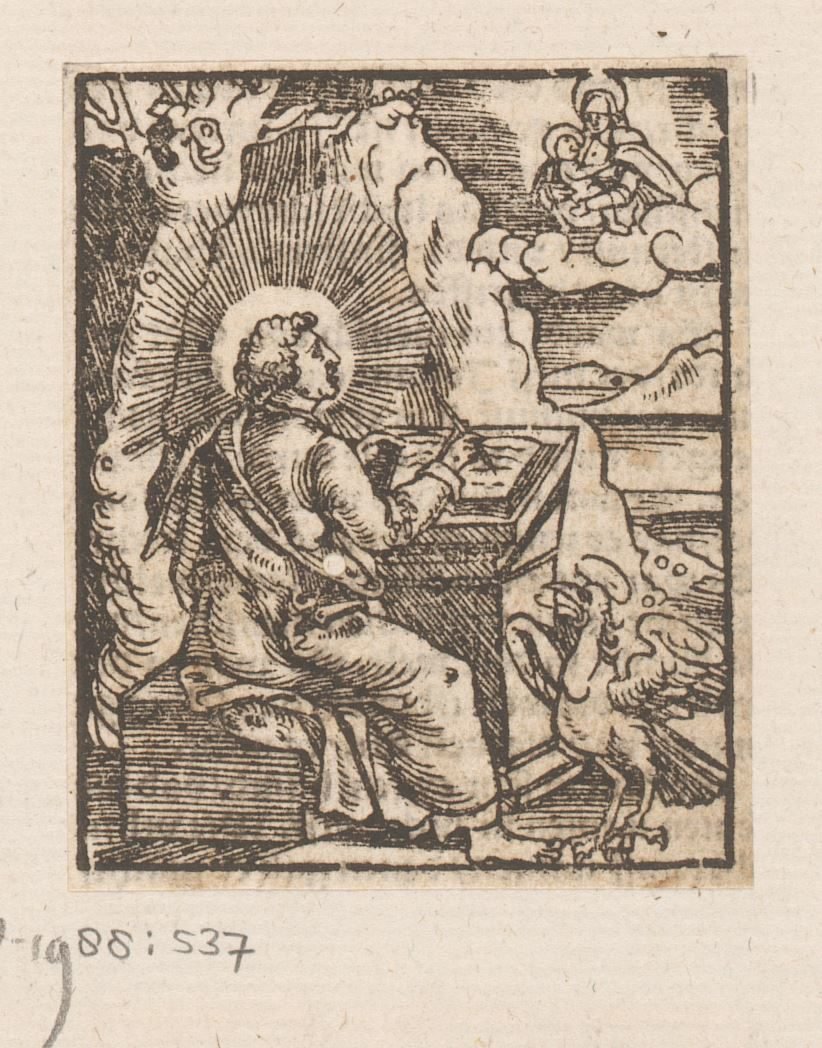 Johannes de Evangelist op Patmos