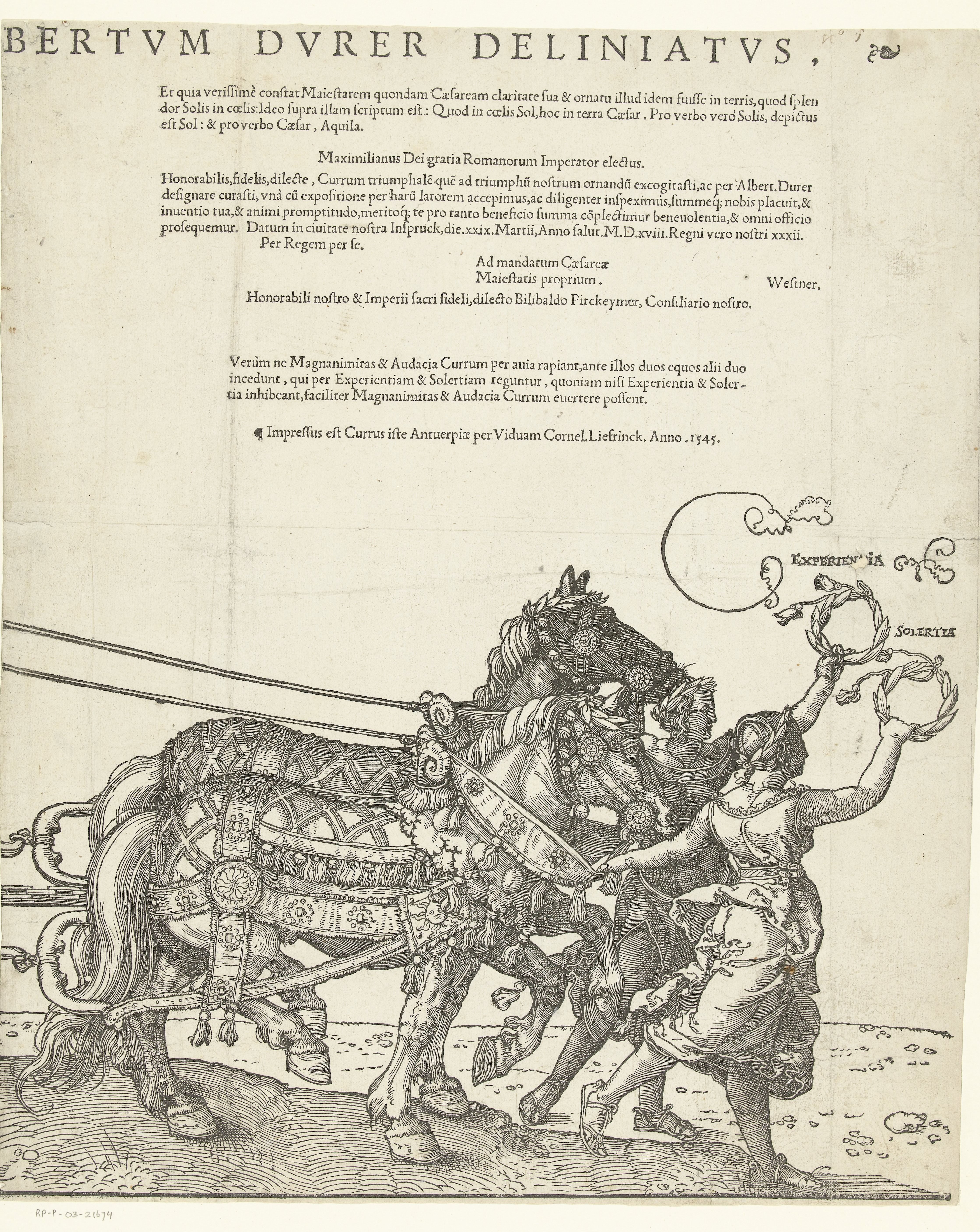 Triomfwagen van keizer Maximiliaan I