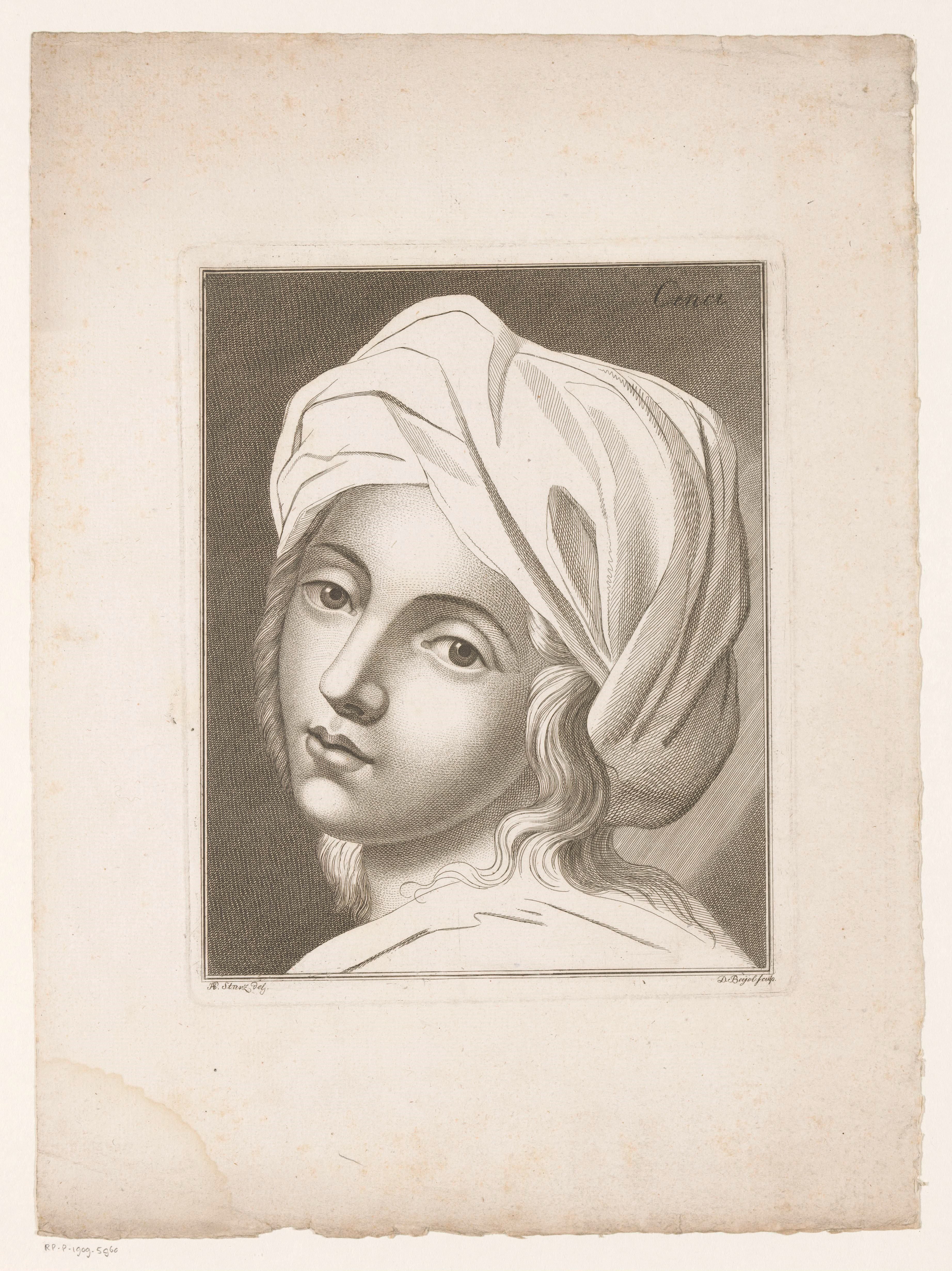Portret van Beatrice Cenci