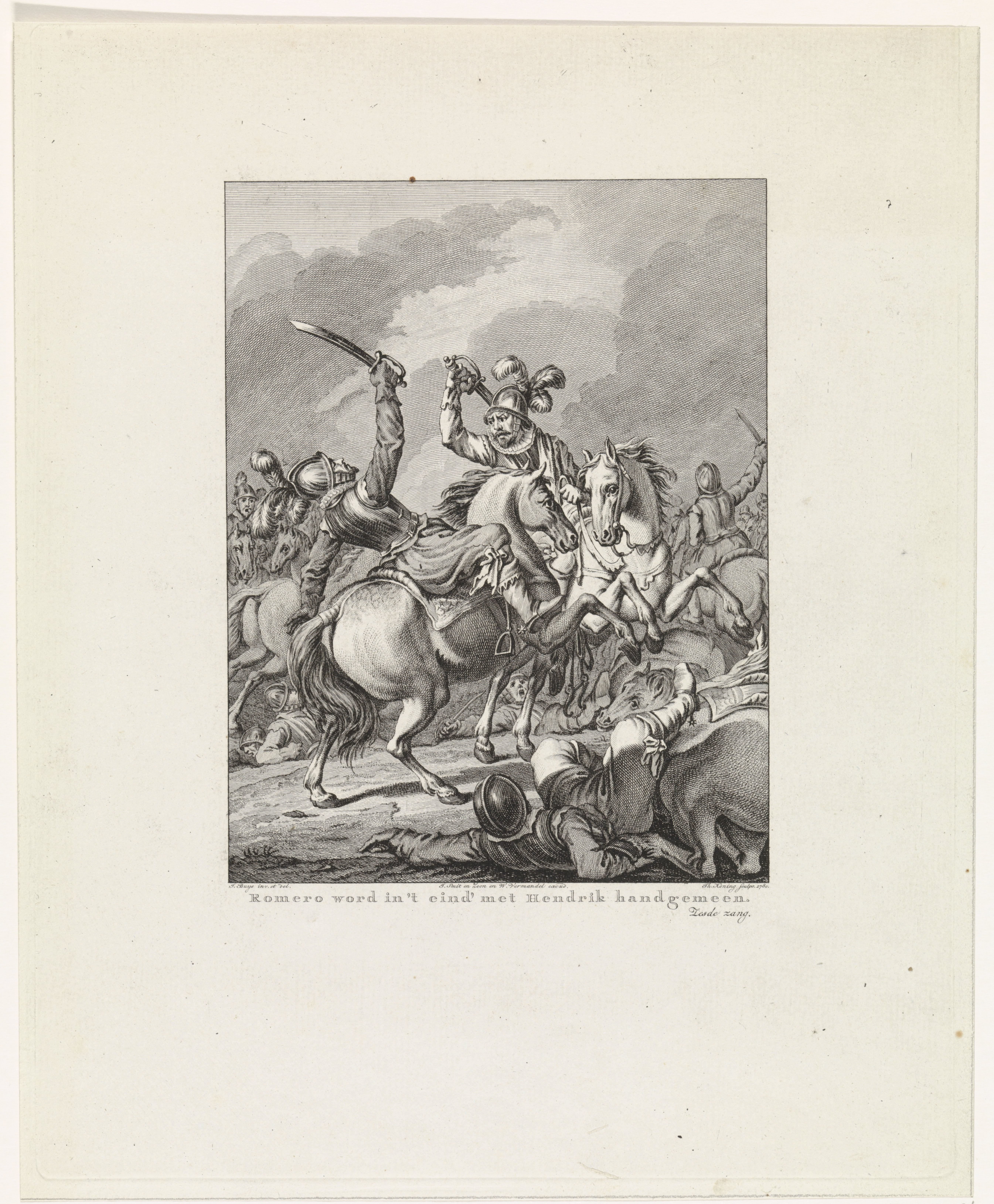 Gevecht tussen Romero en Hendrik van Nassau bij Mons, 1572