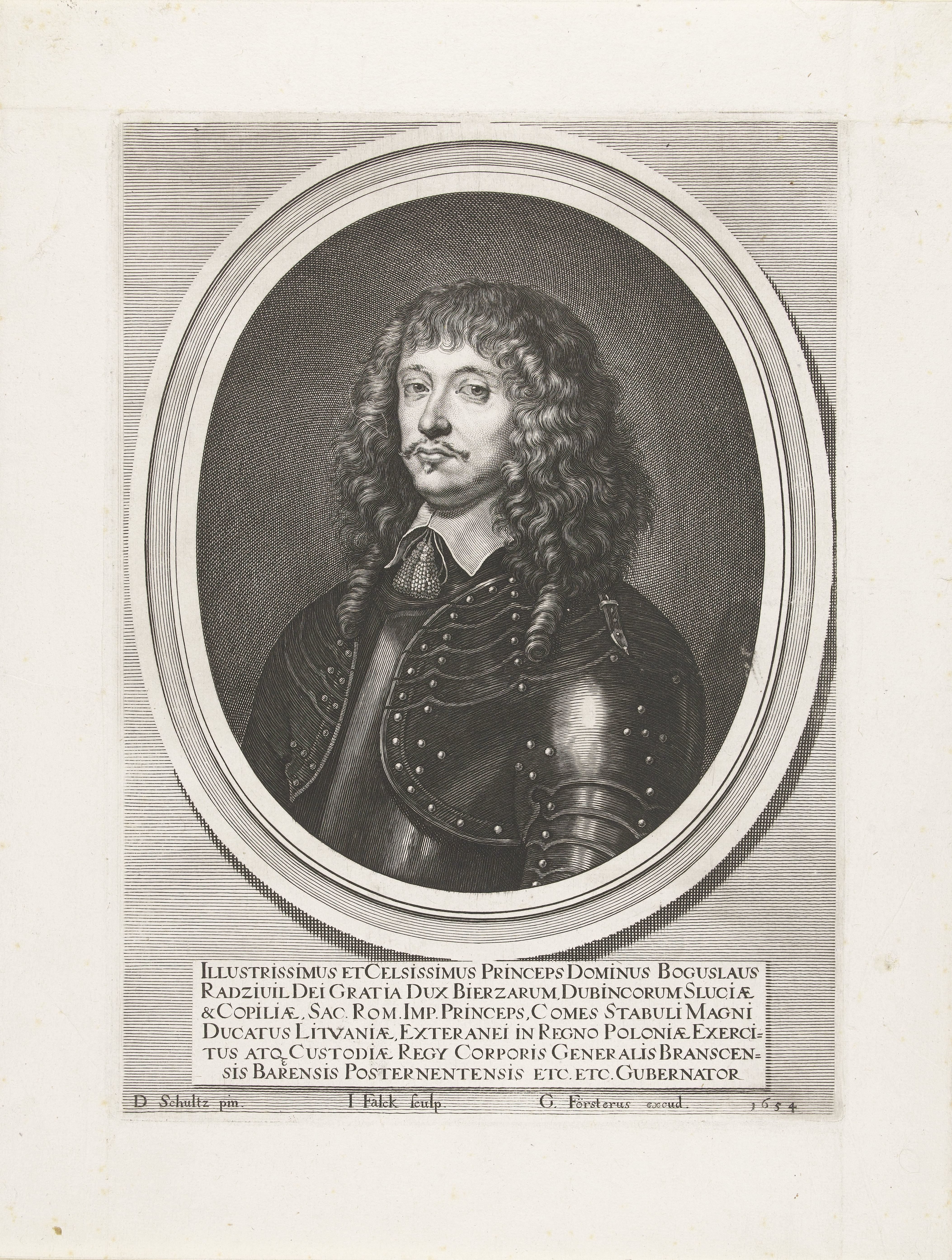 Portret van Boguslaw Radziwill