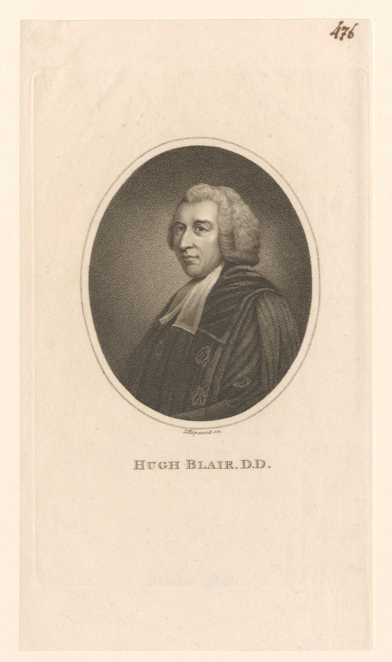 Portret van Hugh Blair
