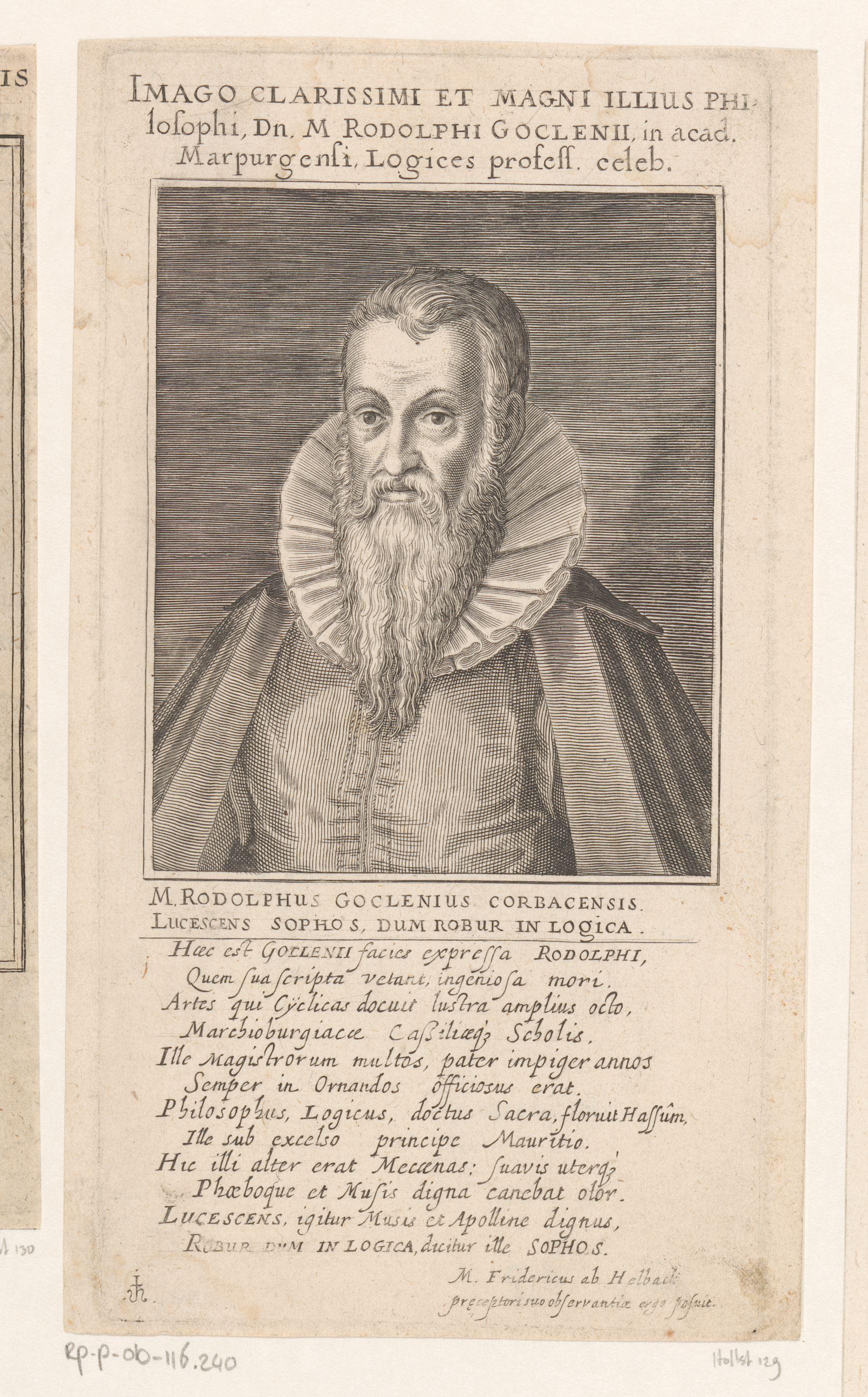 Portret van Rudolf Göckel