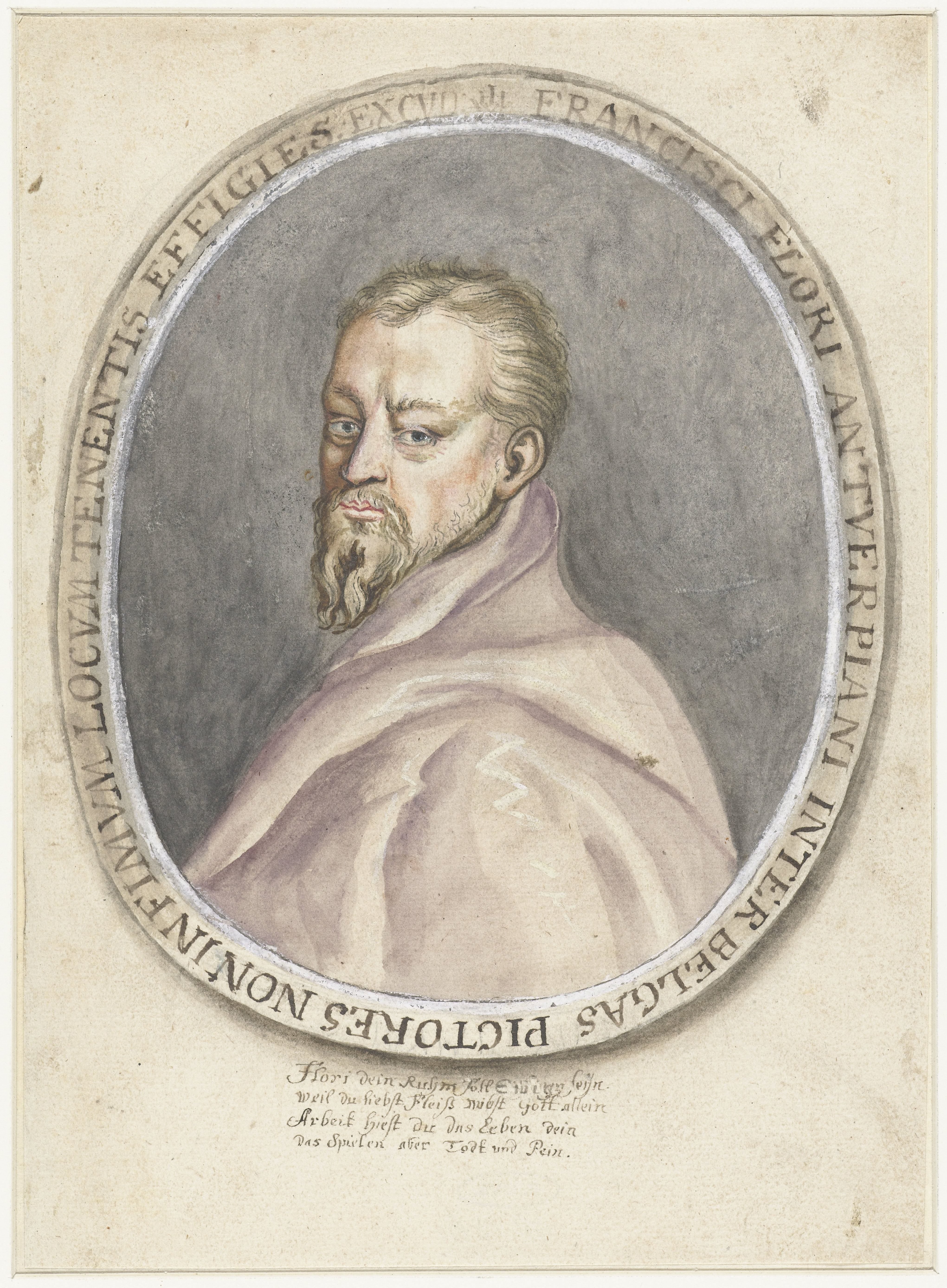 Portret van Frans Floris