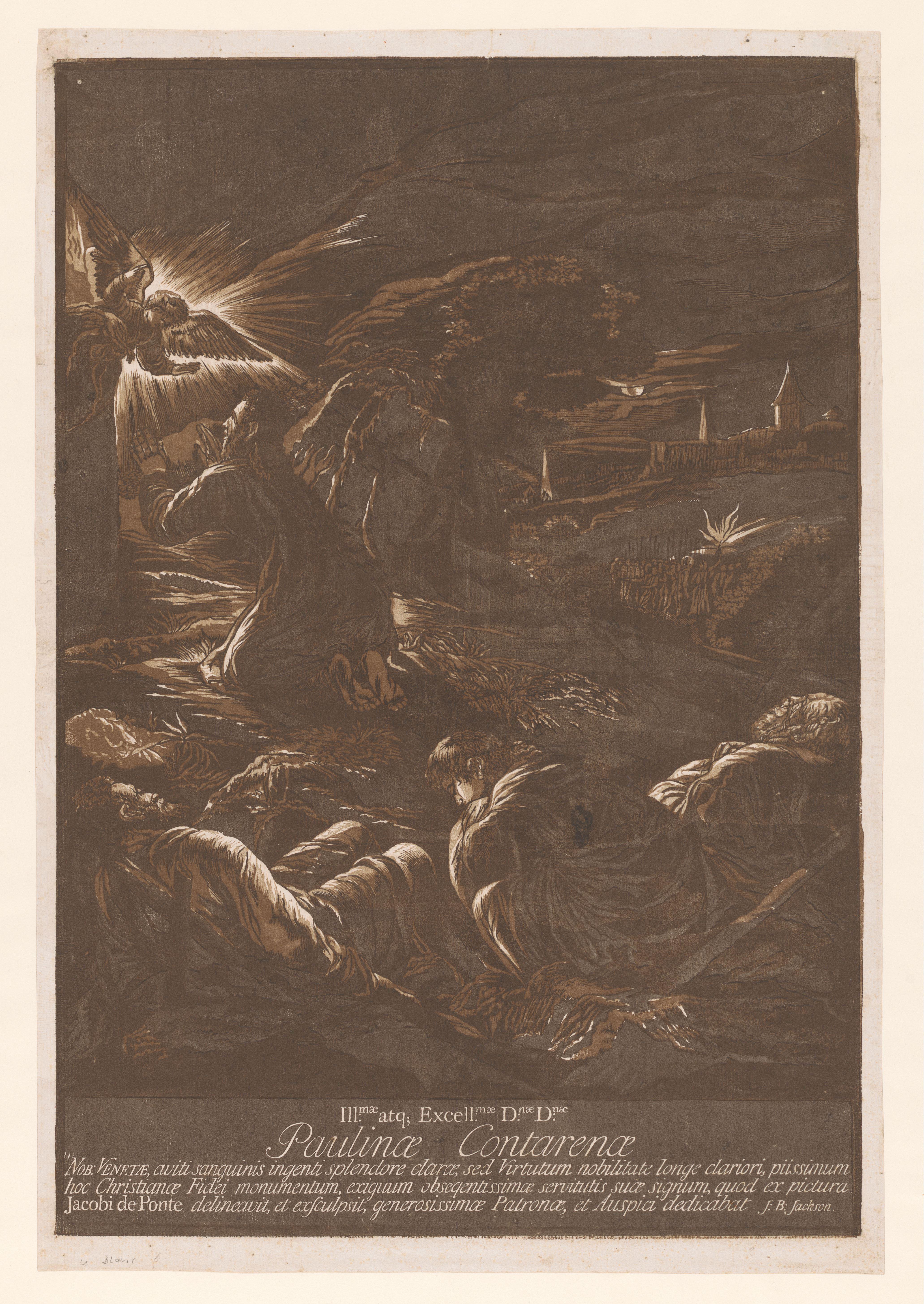 Christus in de hof van Getsemane