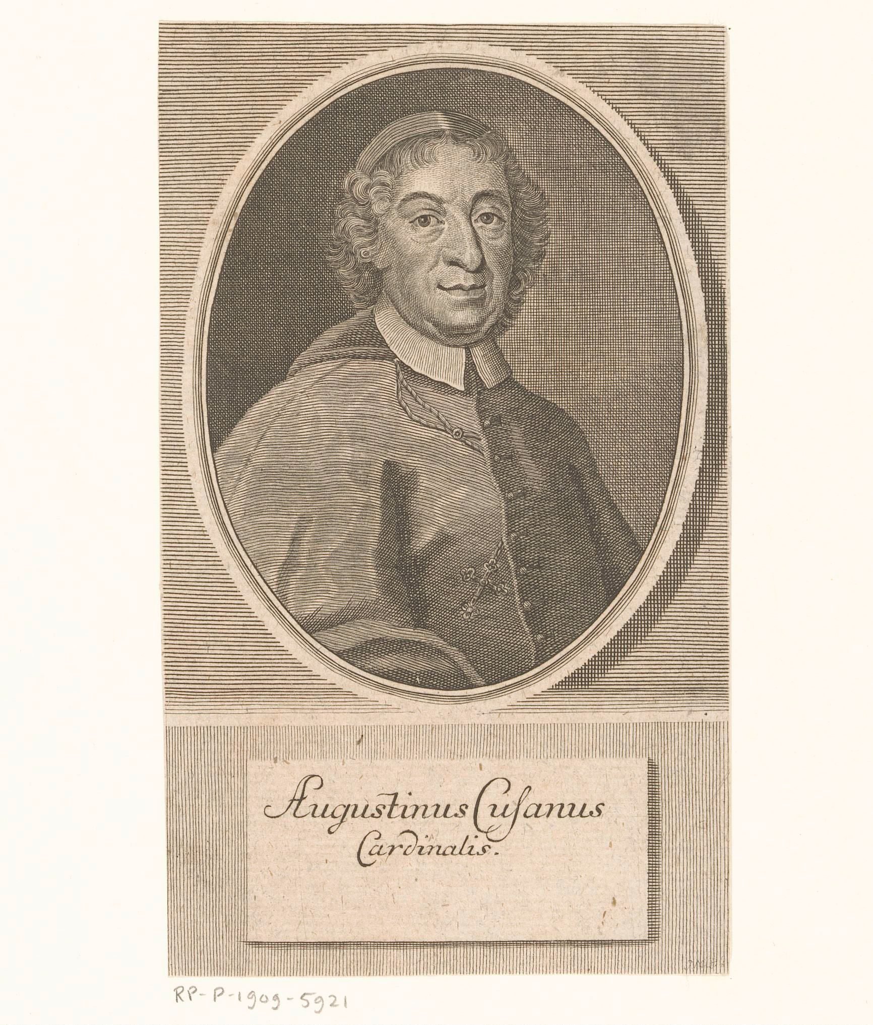 Portret van Agostino Cusani