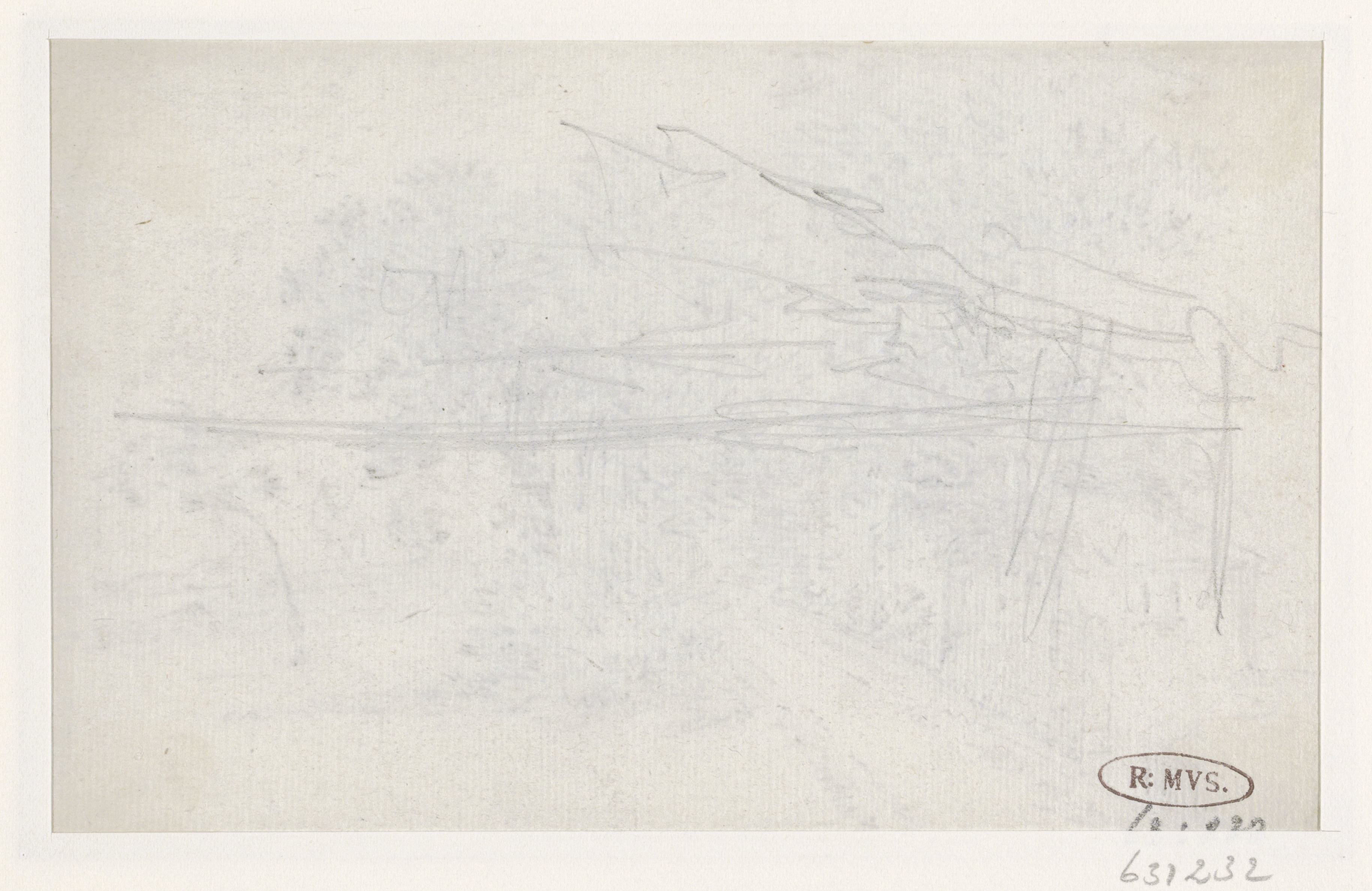 Schets van een landschap