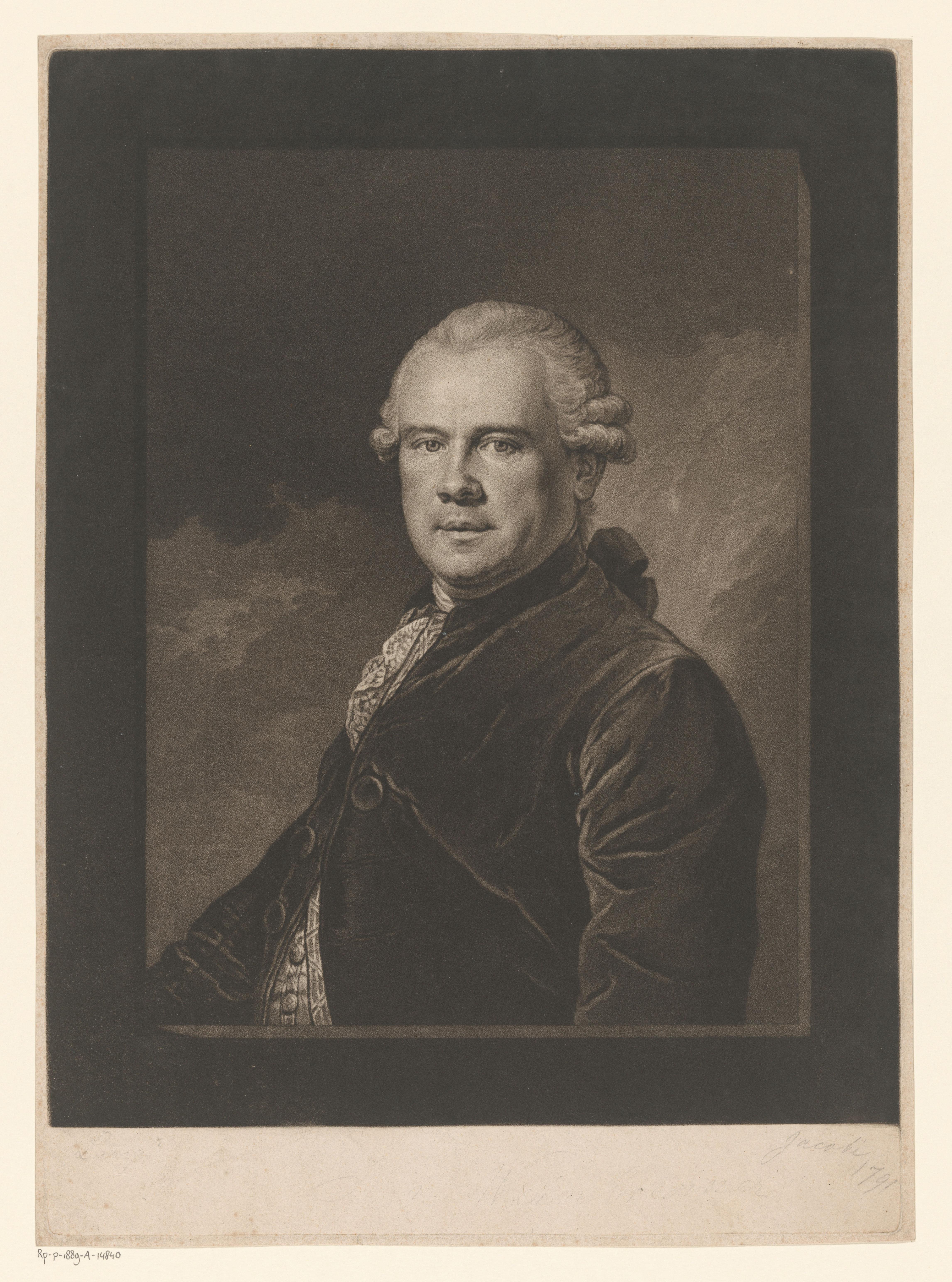 Portret van Joseph von Weinbrenner