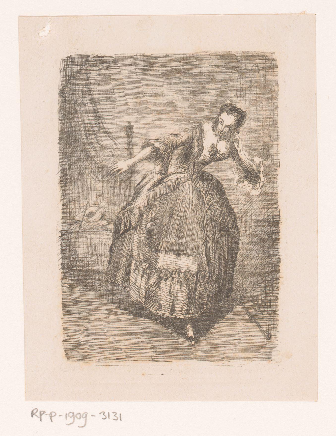 Luisterende jonge vrouw