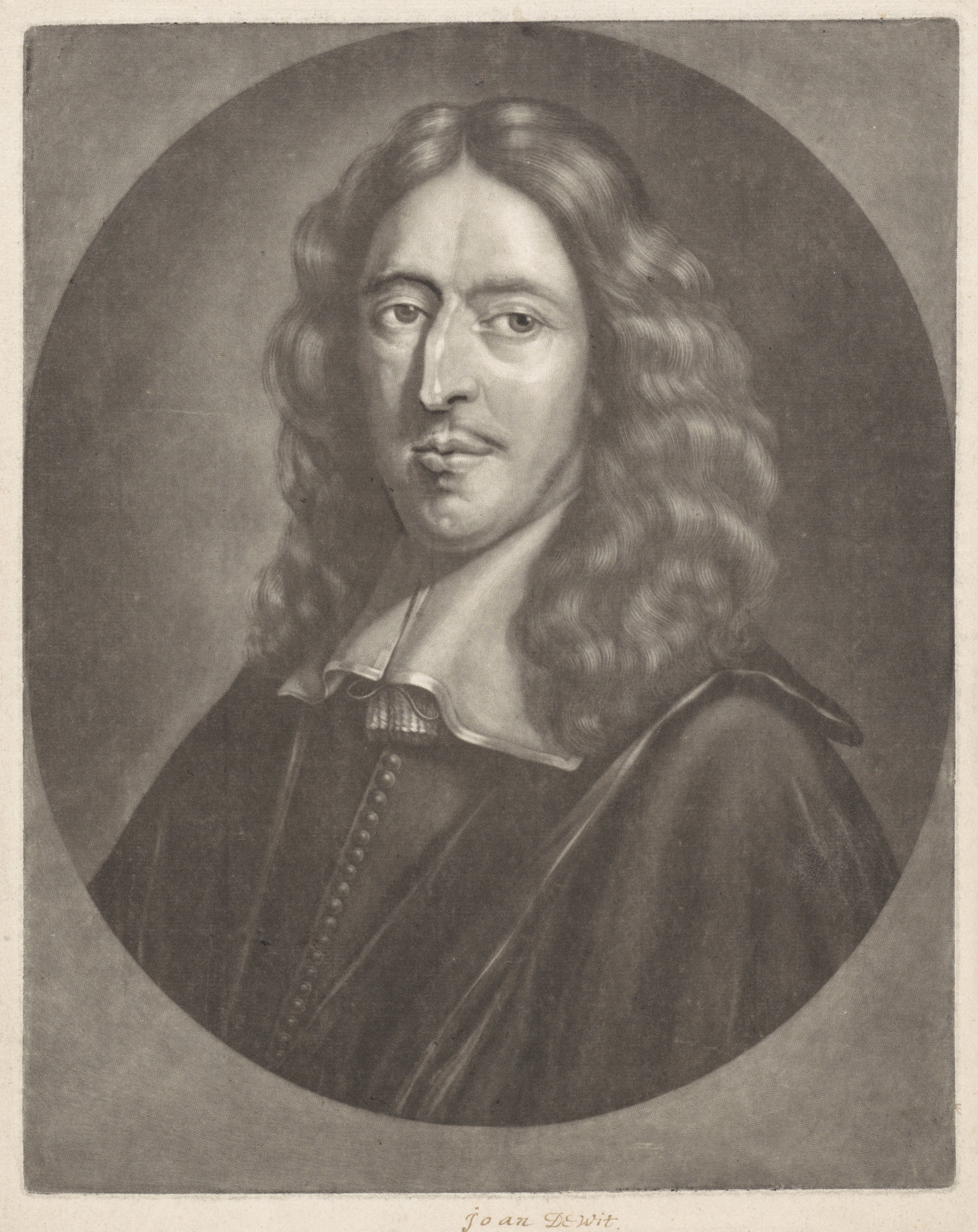Portret van Johan de Witt
