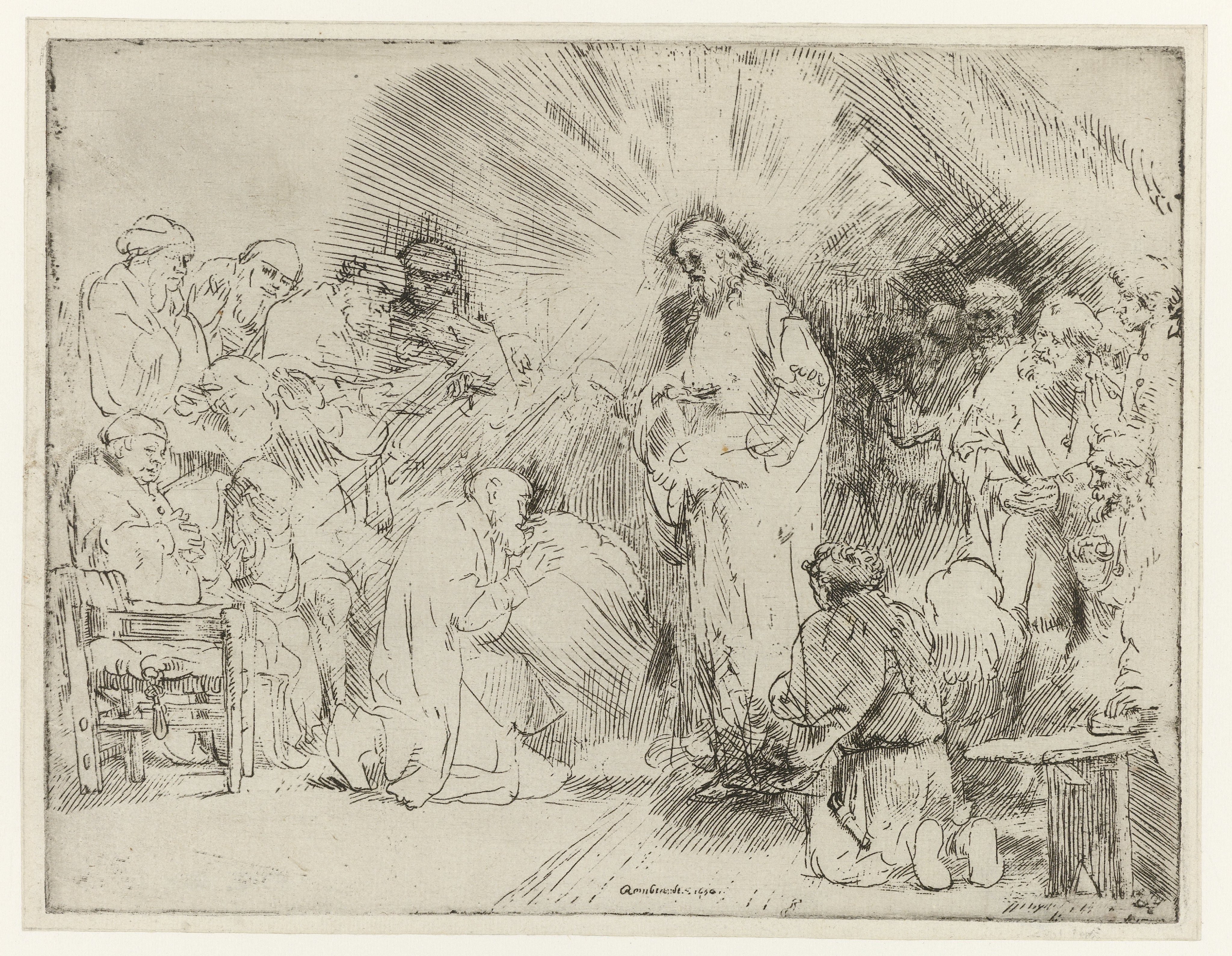 Christ Appearing to the Apostles