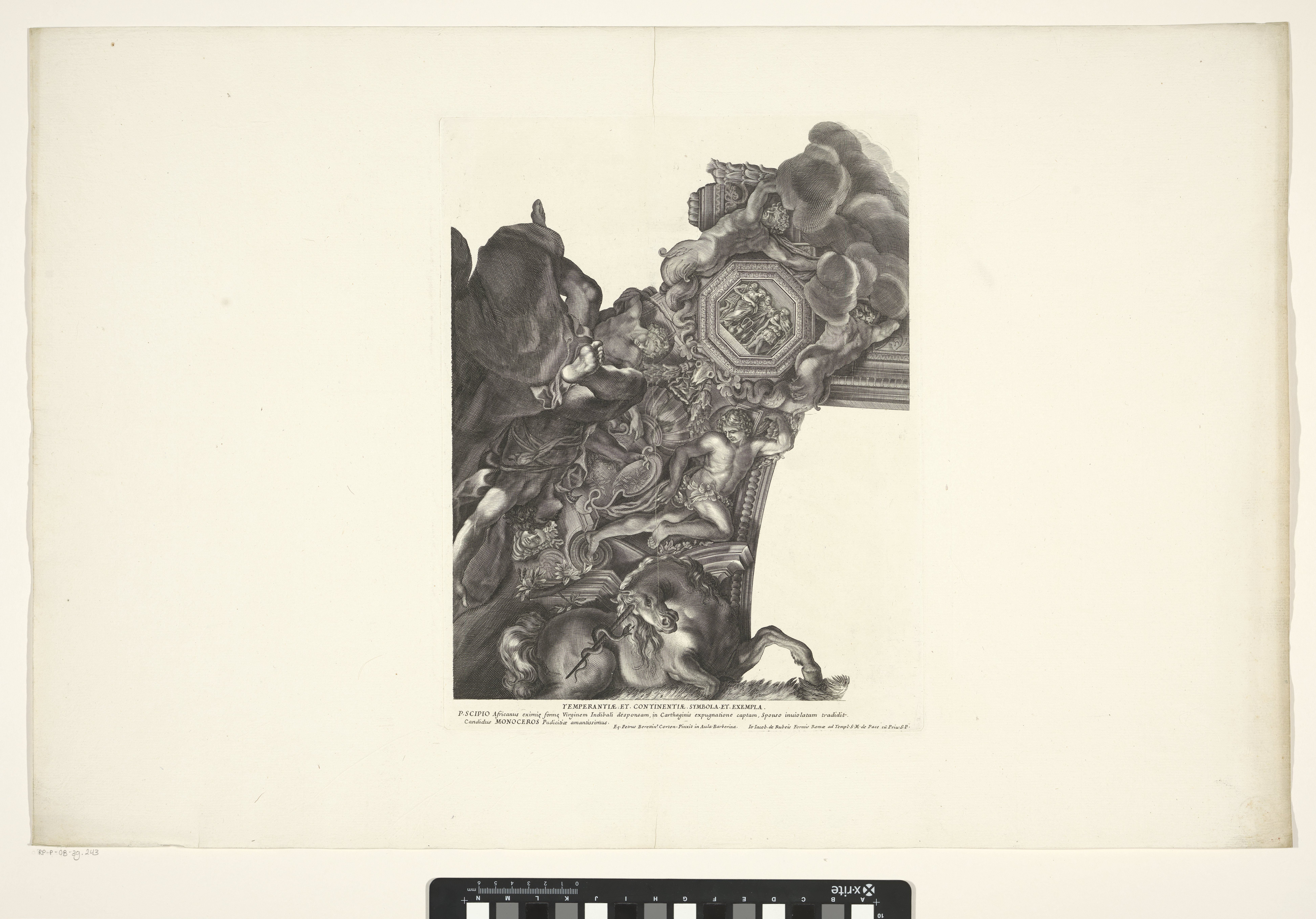Gewelfdecoratie uit Pallazzo Barberini