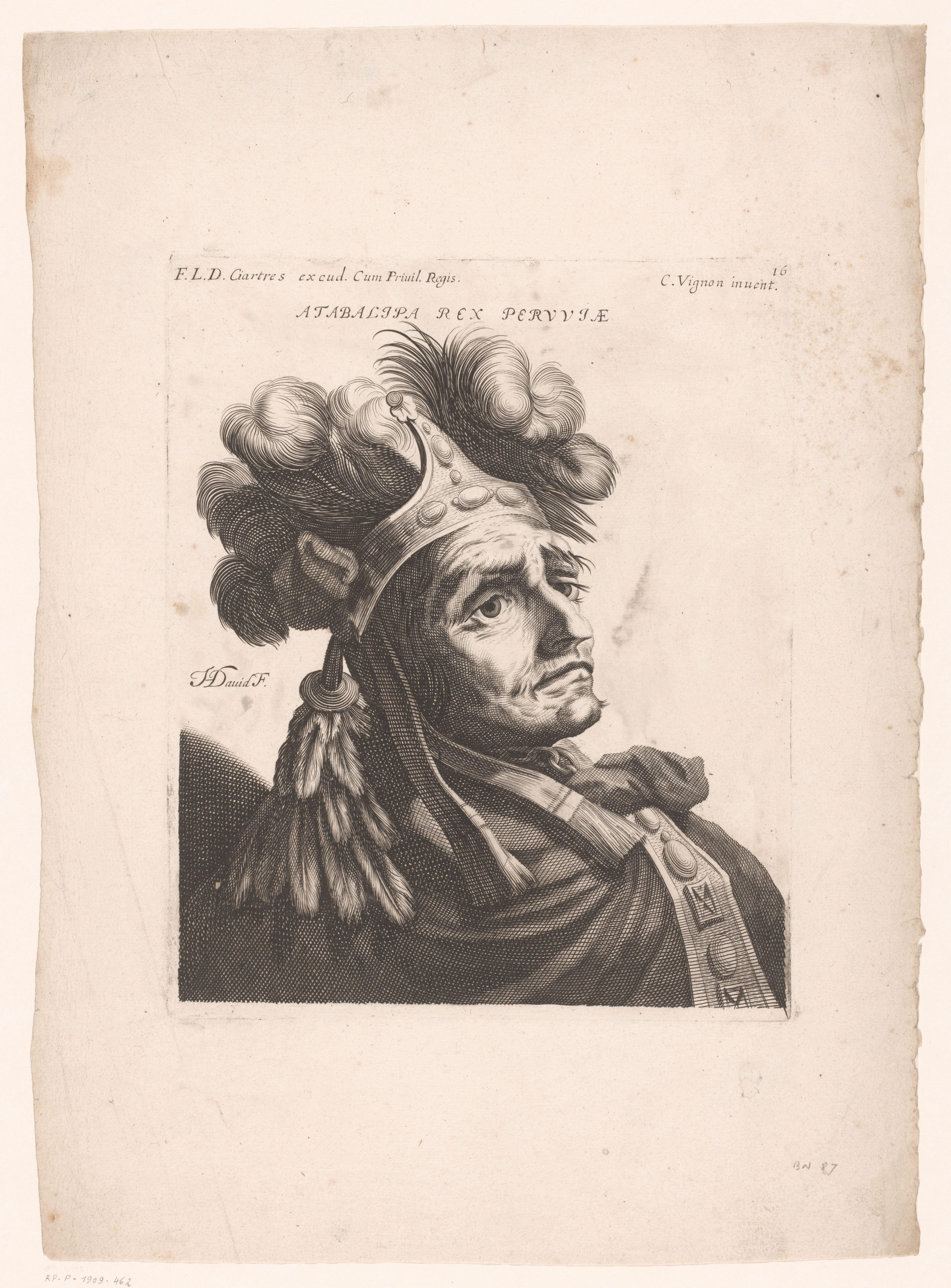 Portret van Atahualpa