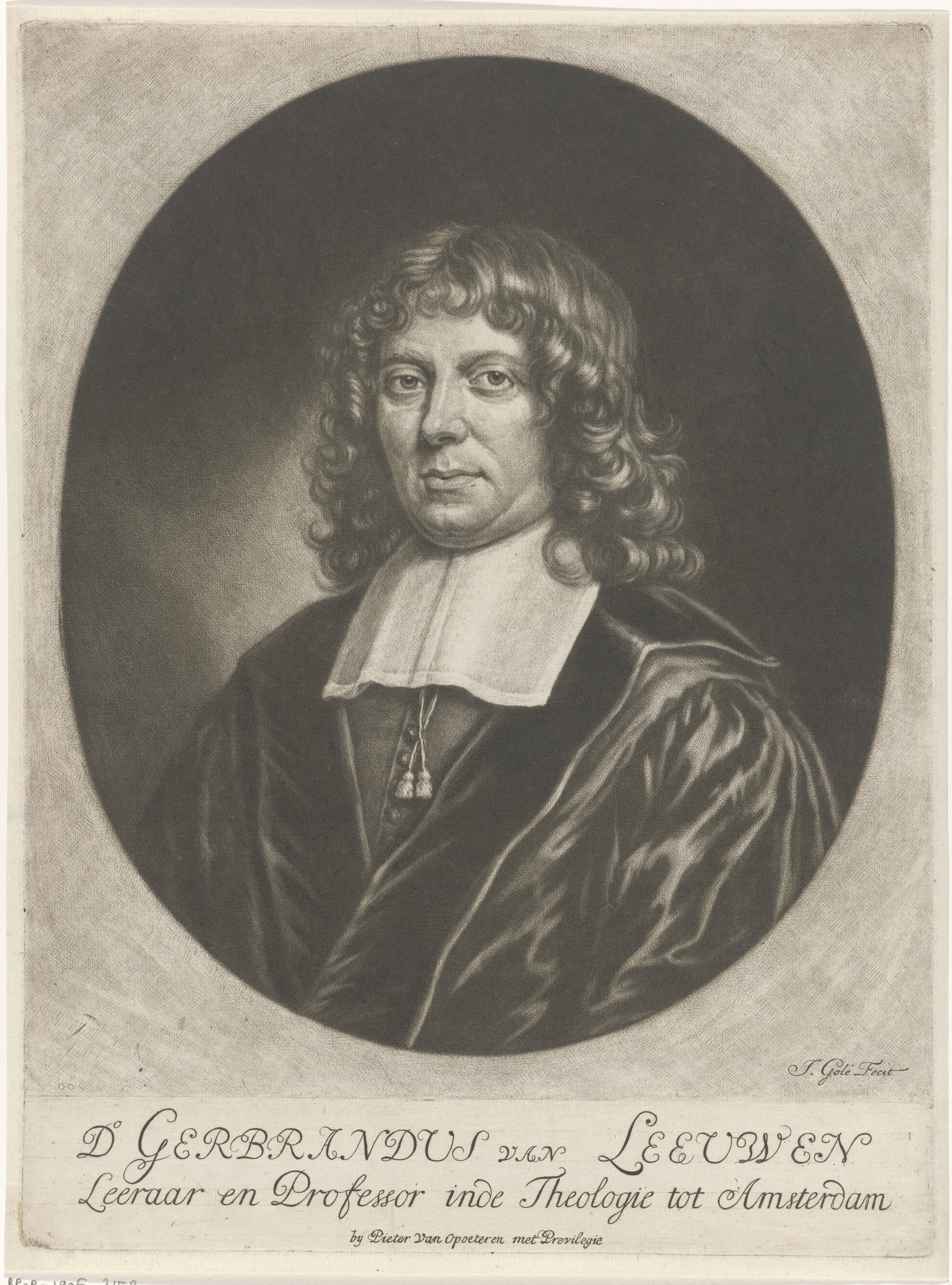 Portret van Gerbrand van Leeuwen