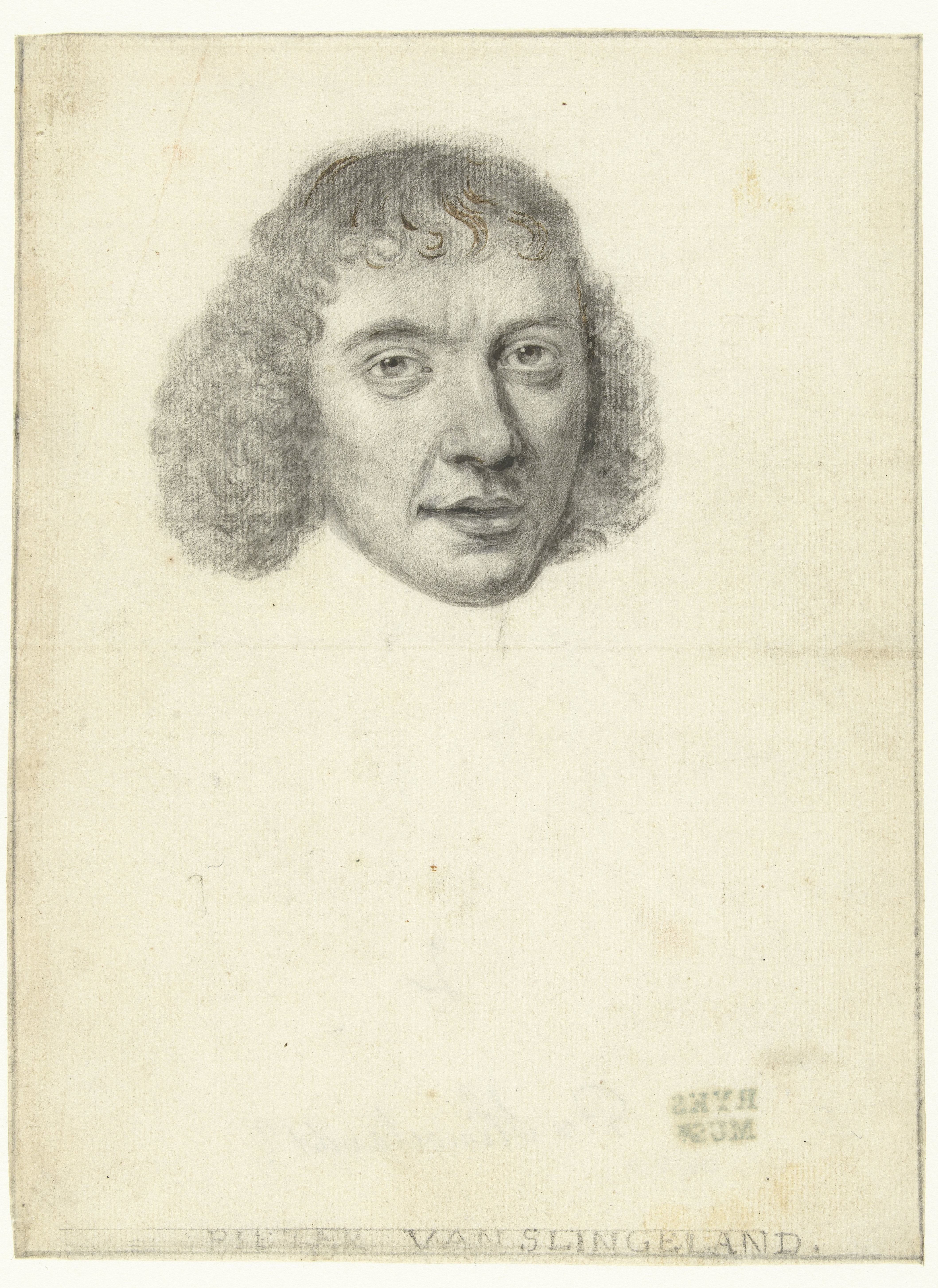 Portret van een onbekende man