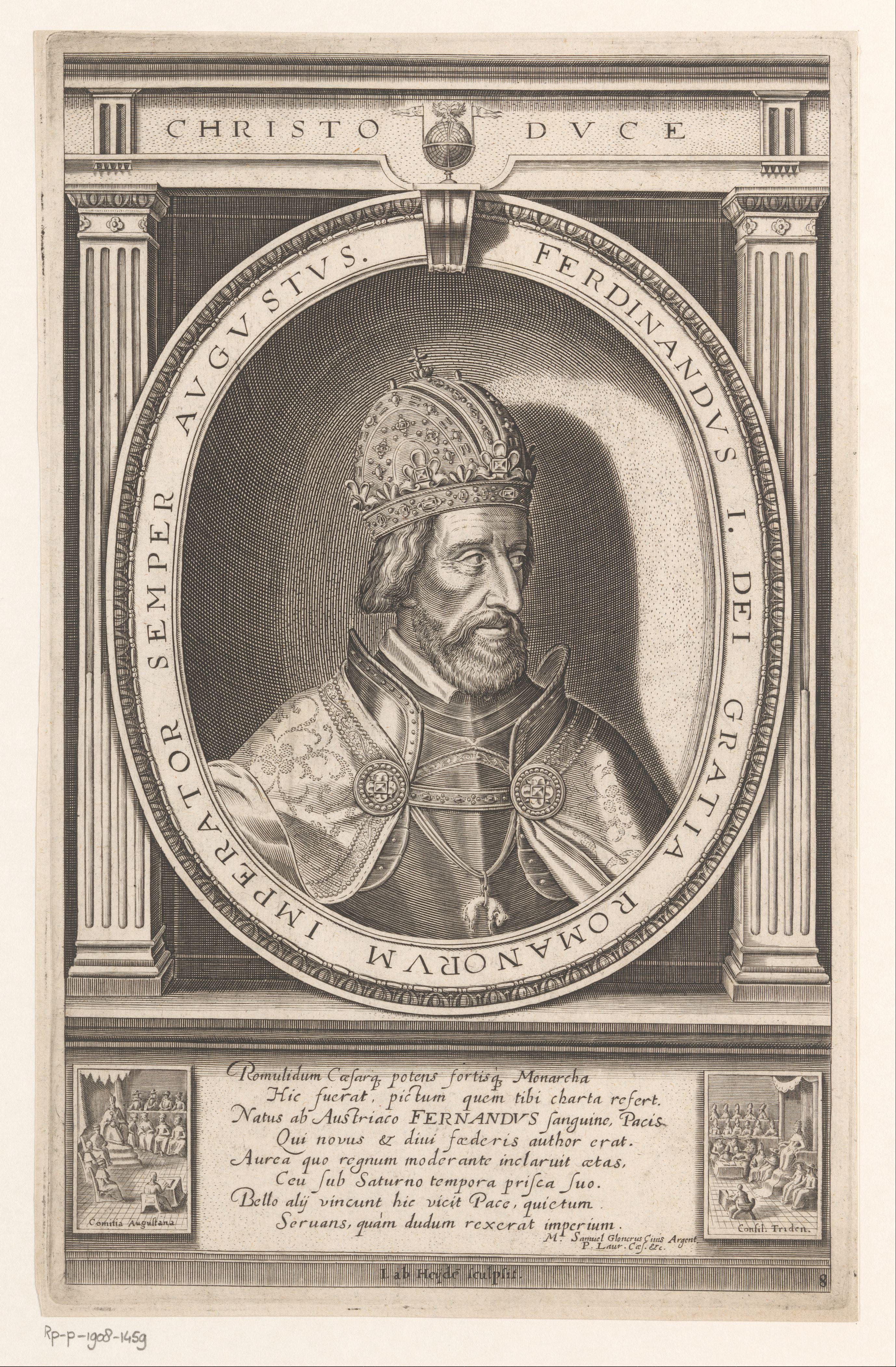 Portret van keizer Ferdinand I