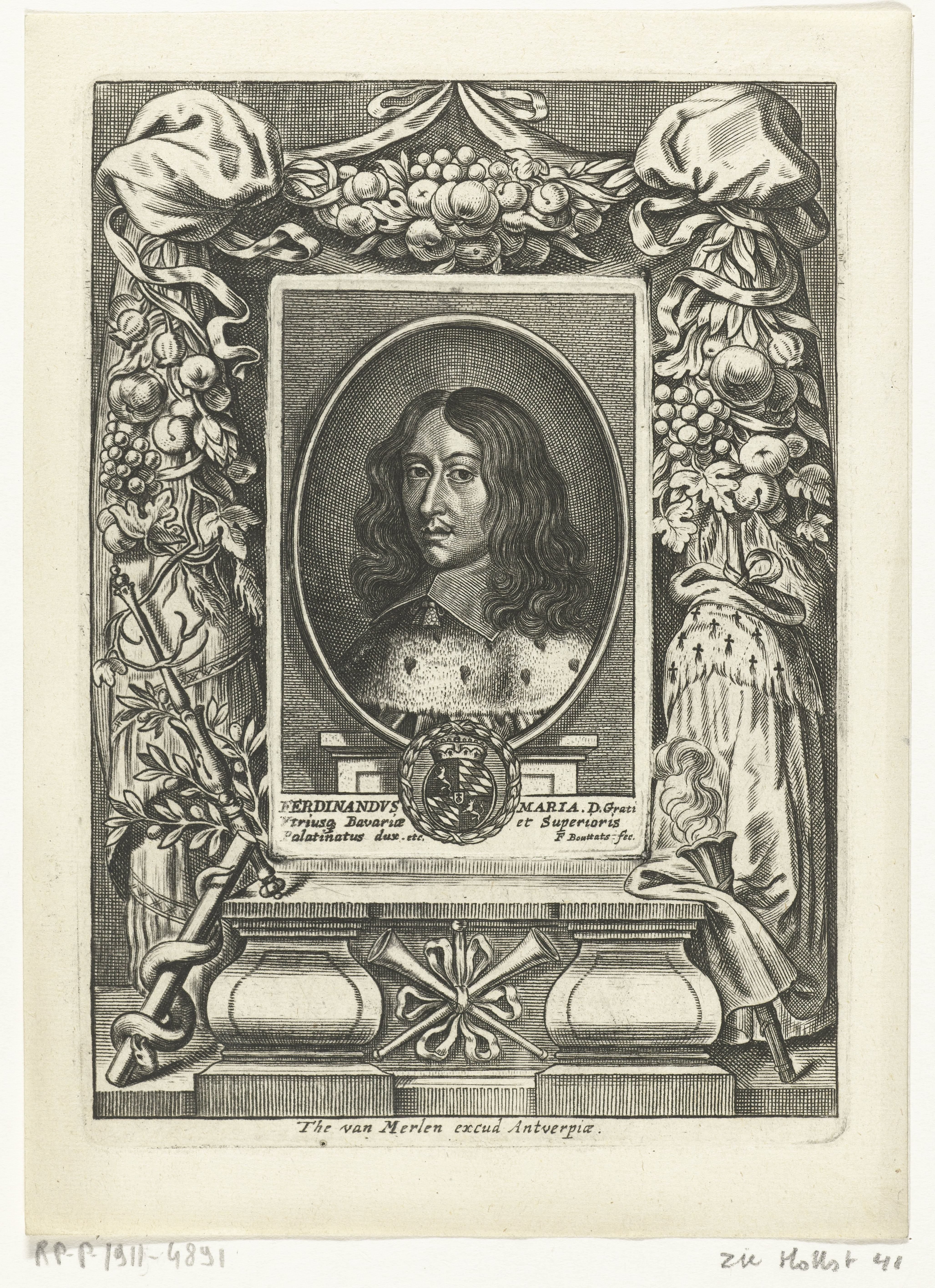 Portret van Ferdinand Maria van Beieren