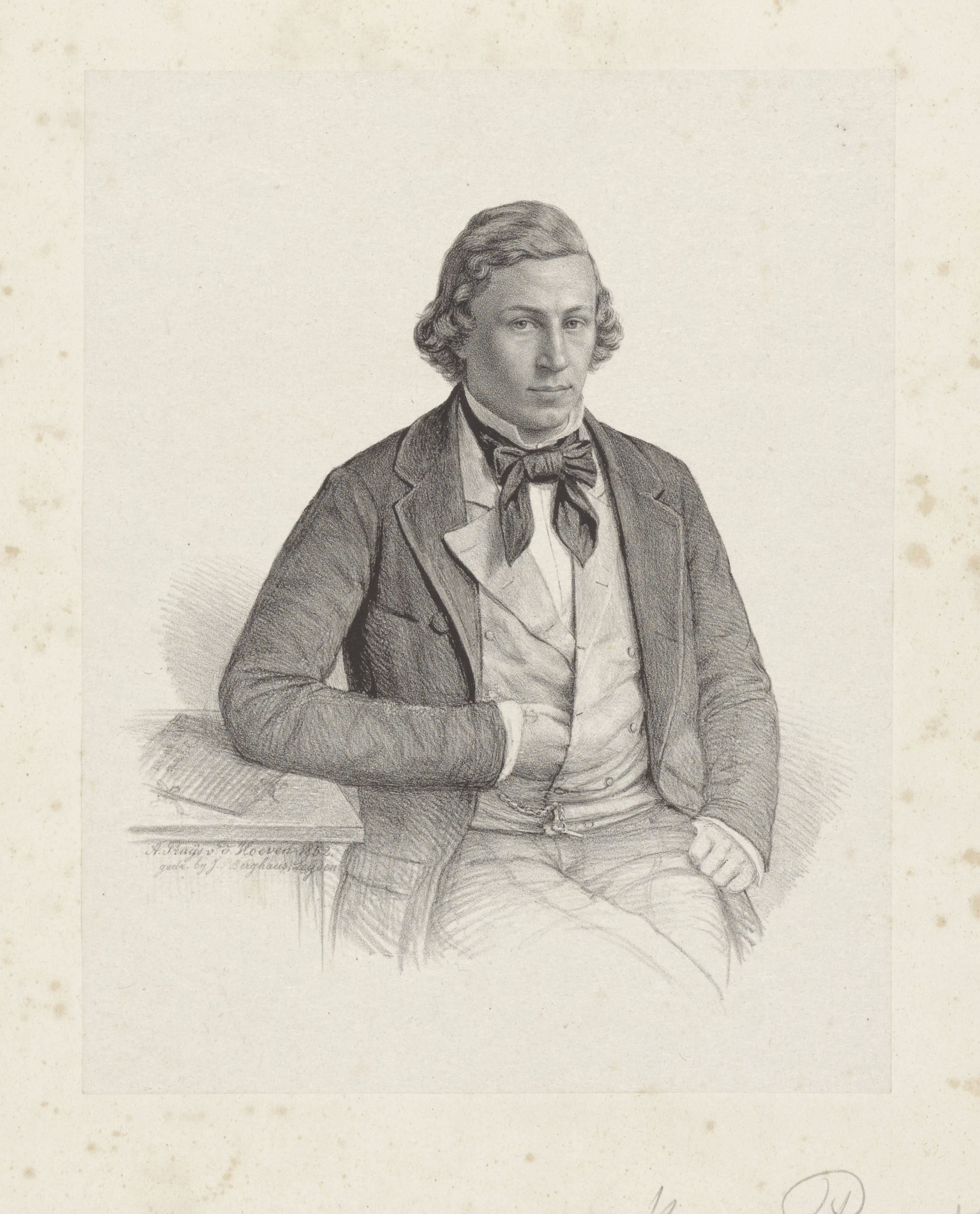 Portret van Abraham Pruys van der Hoeven