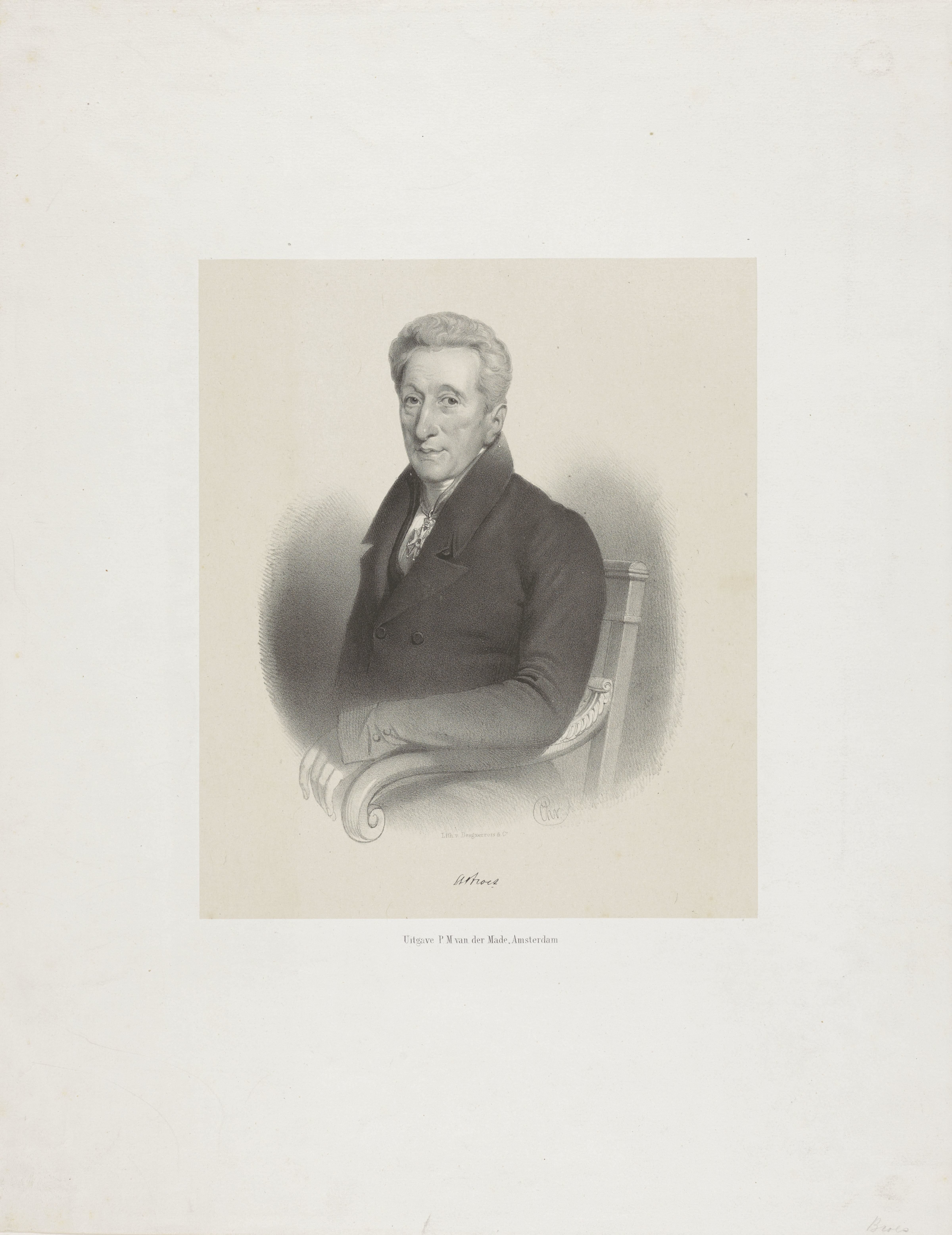 Portret van een onbekende man