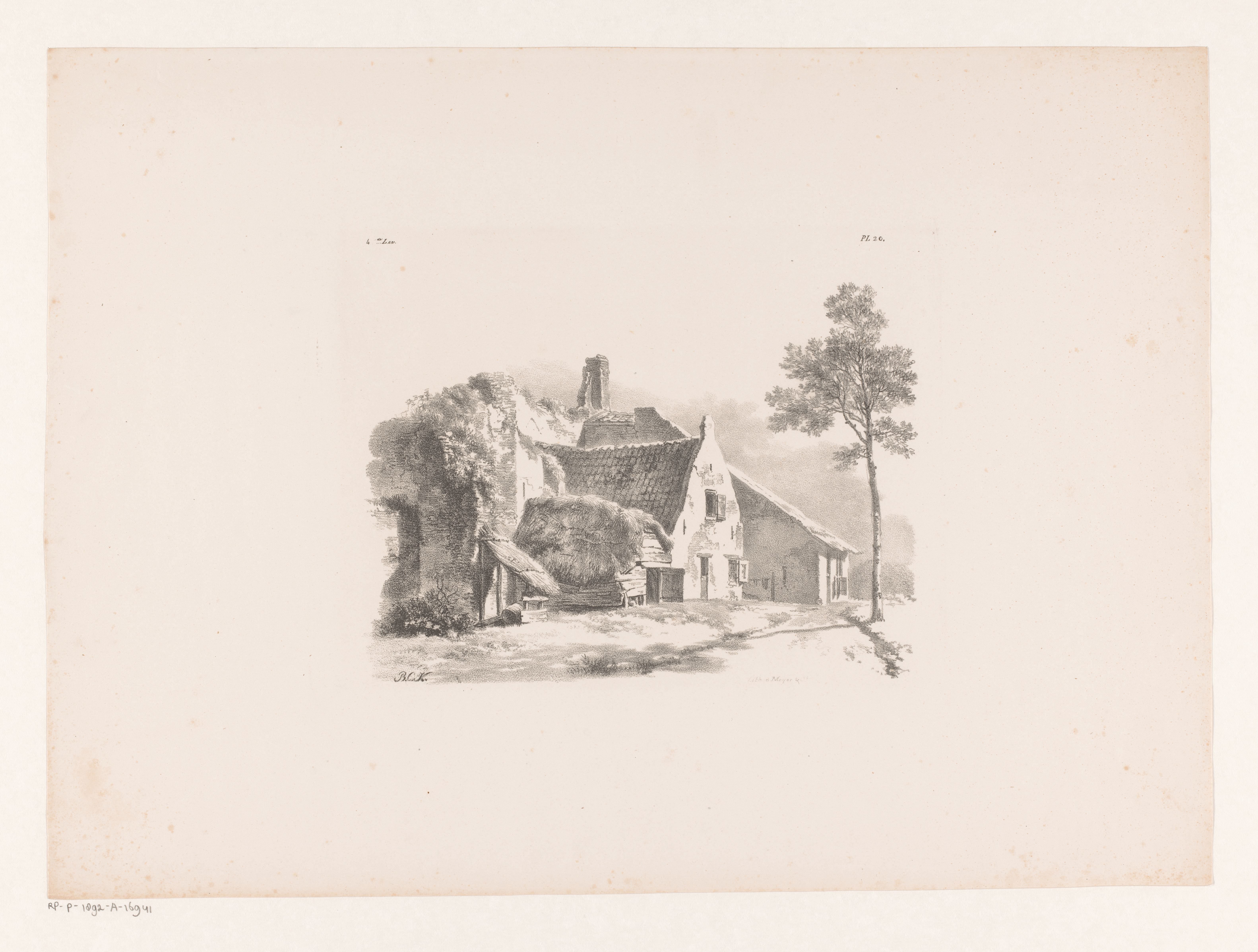 Boerderij bij ruïne