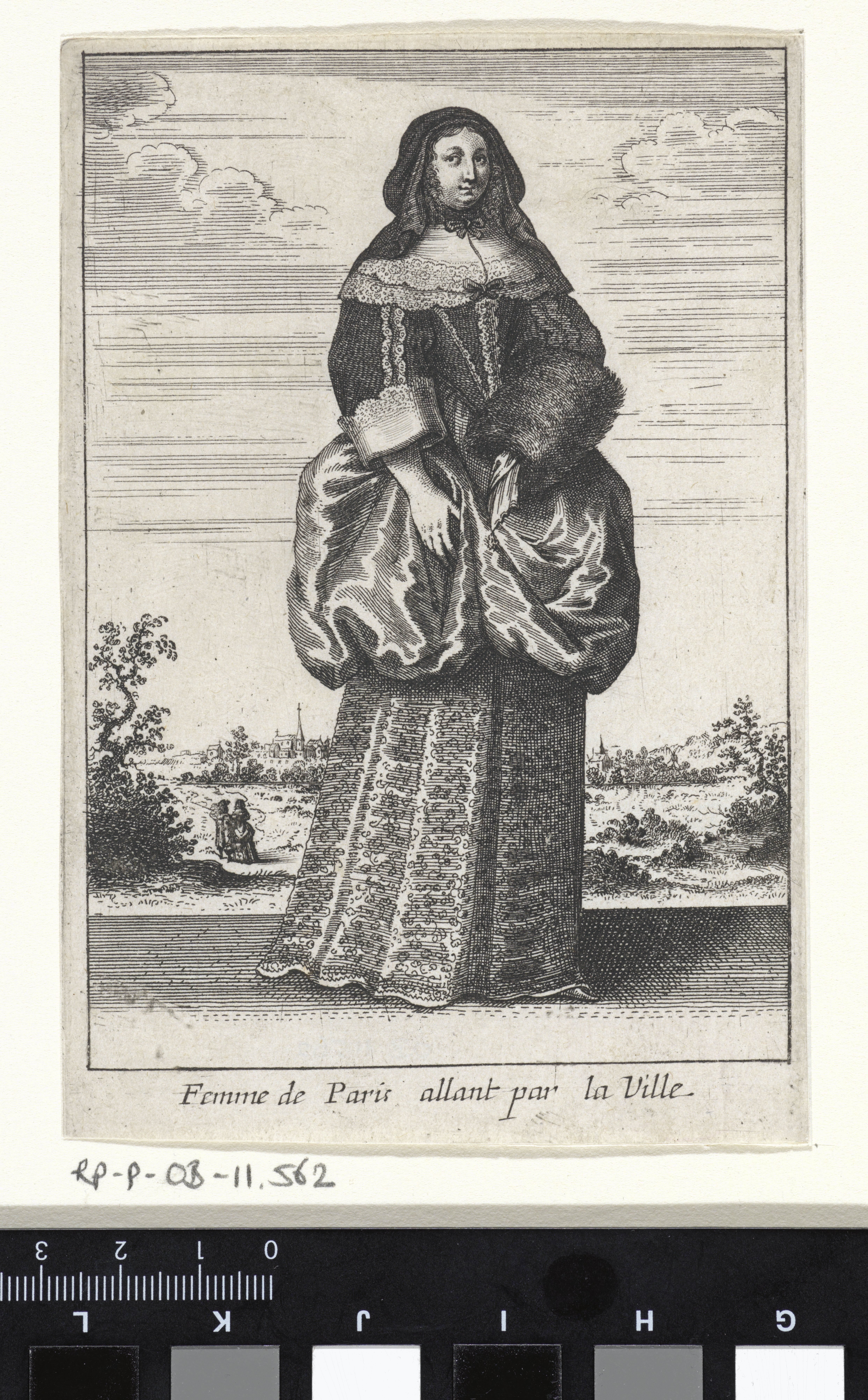 Femme de Paris allant par la Ville