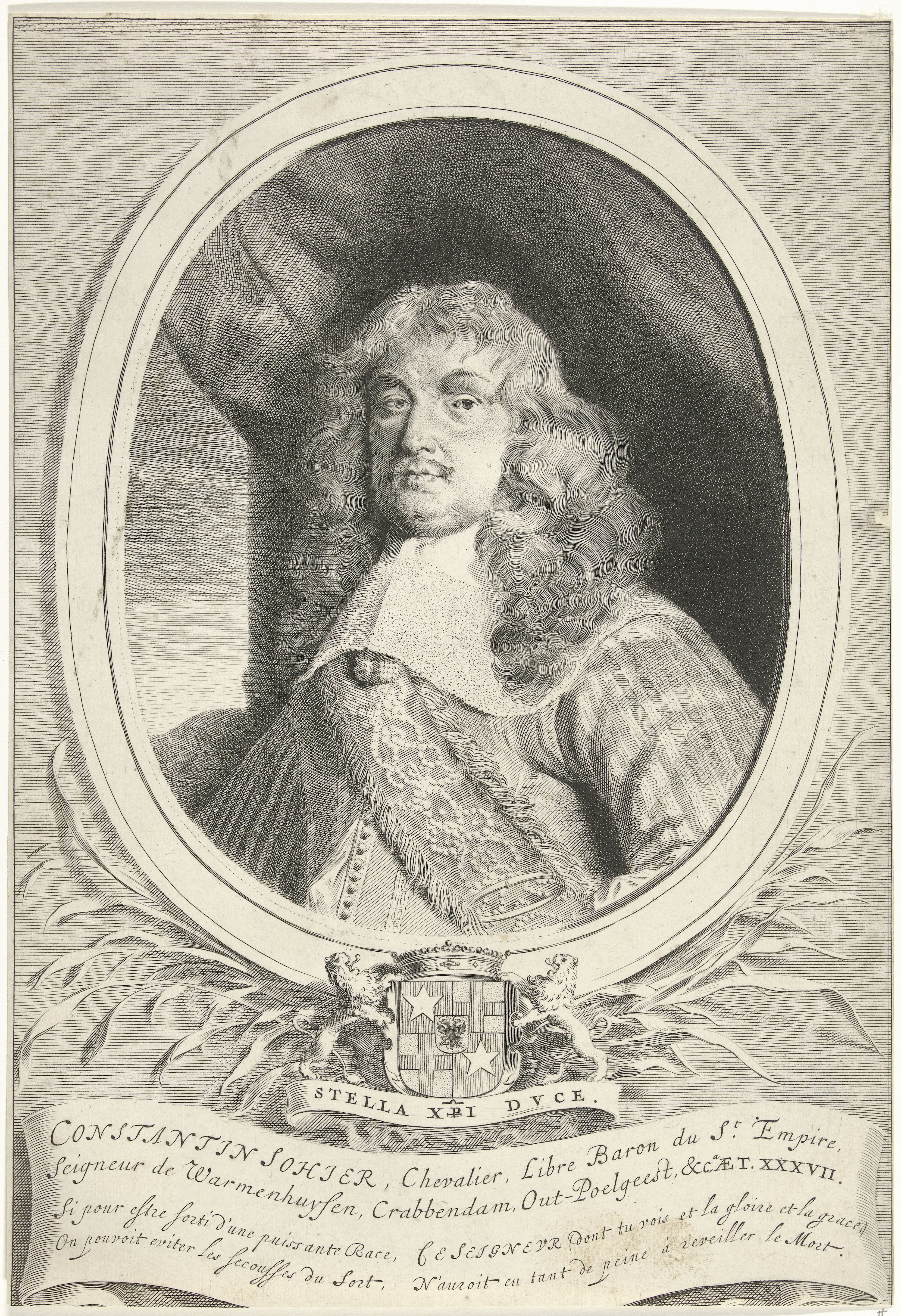 Portret van Constantin Sohier