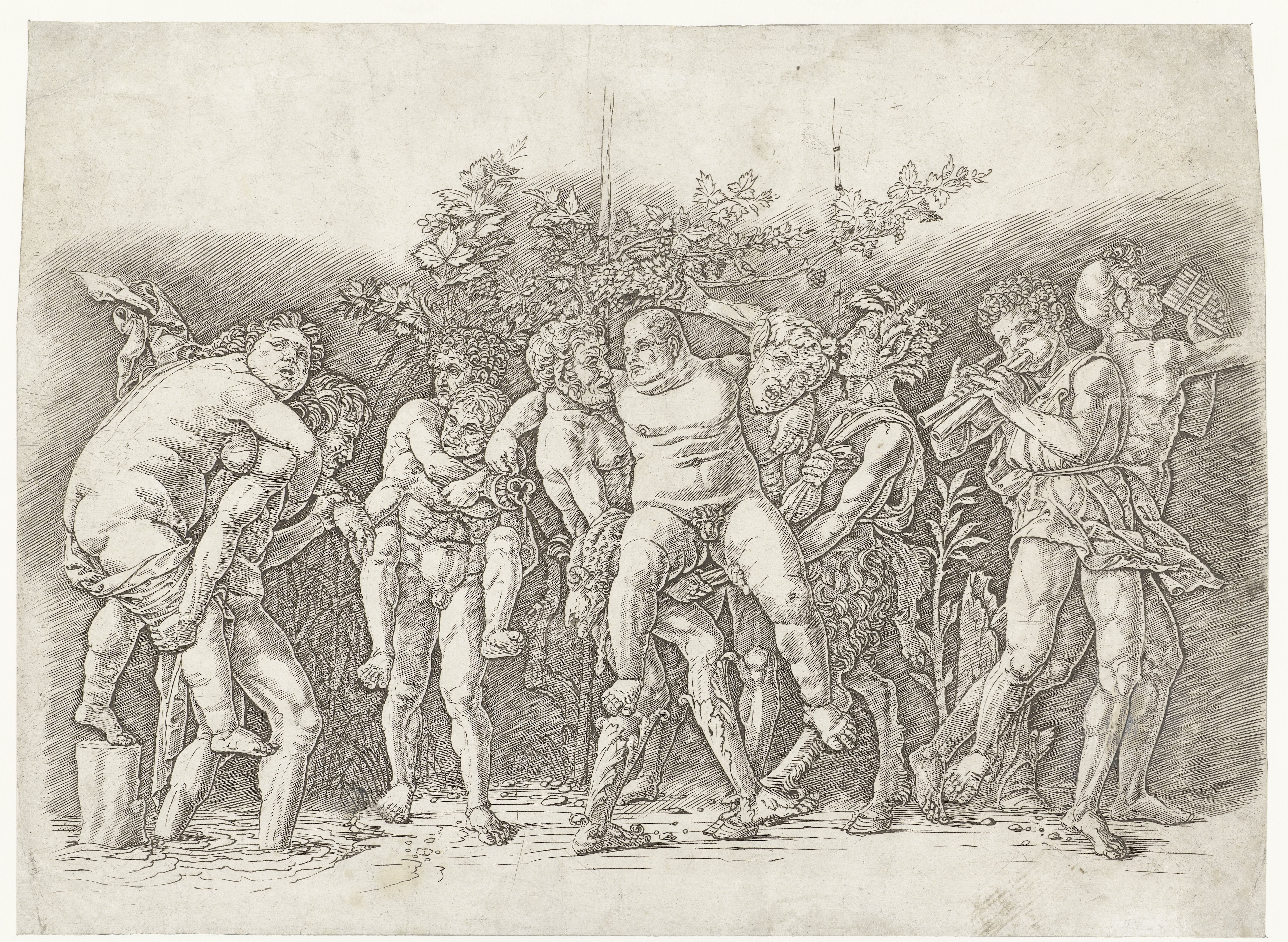 Bacchanaal met Silenus