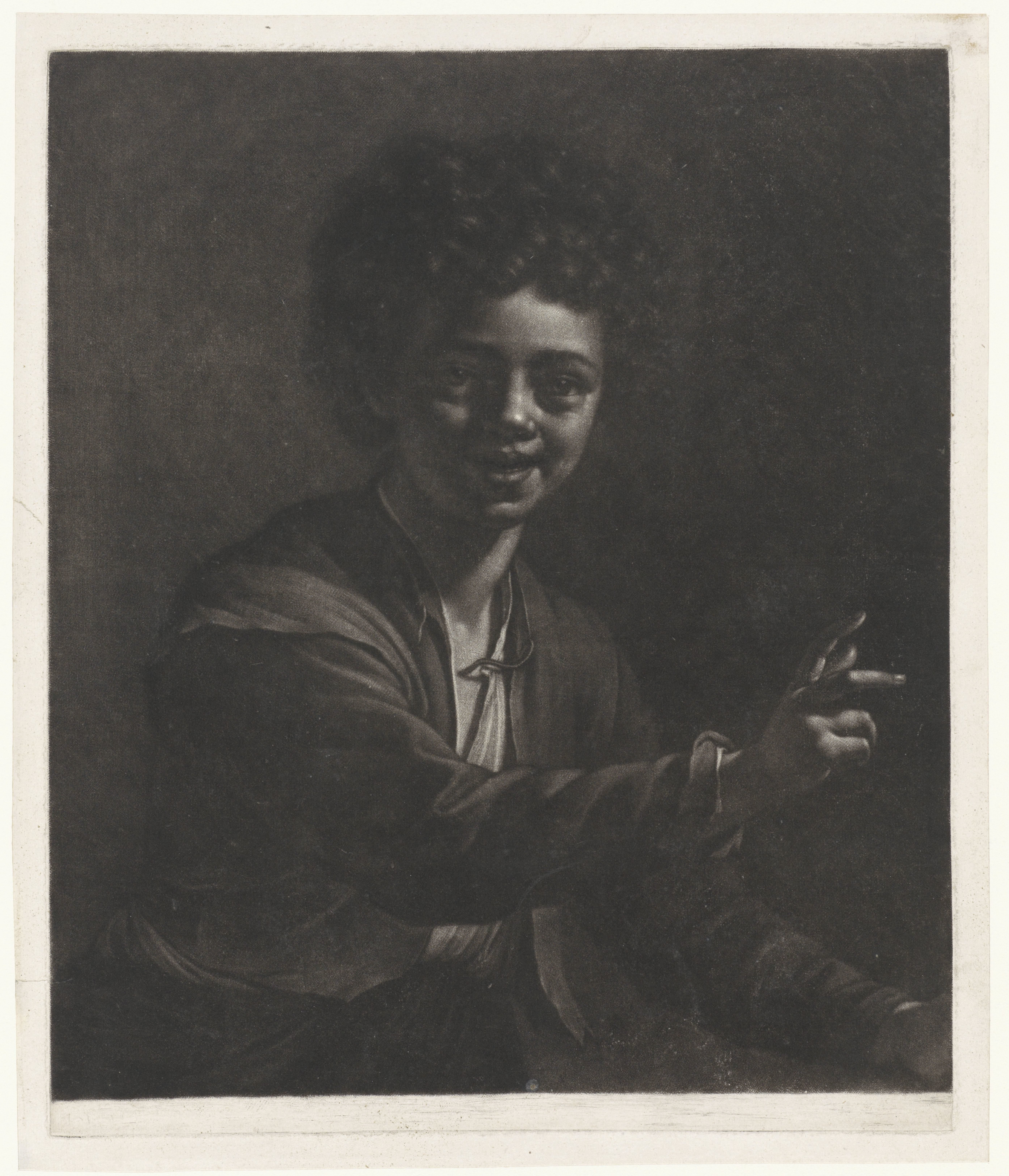 Lachende jongen