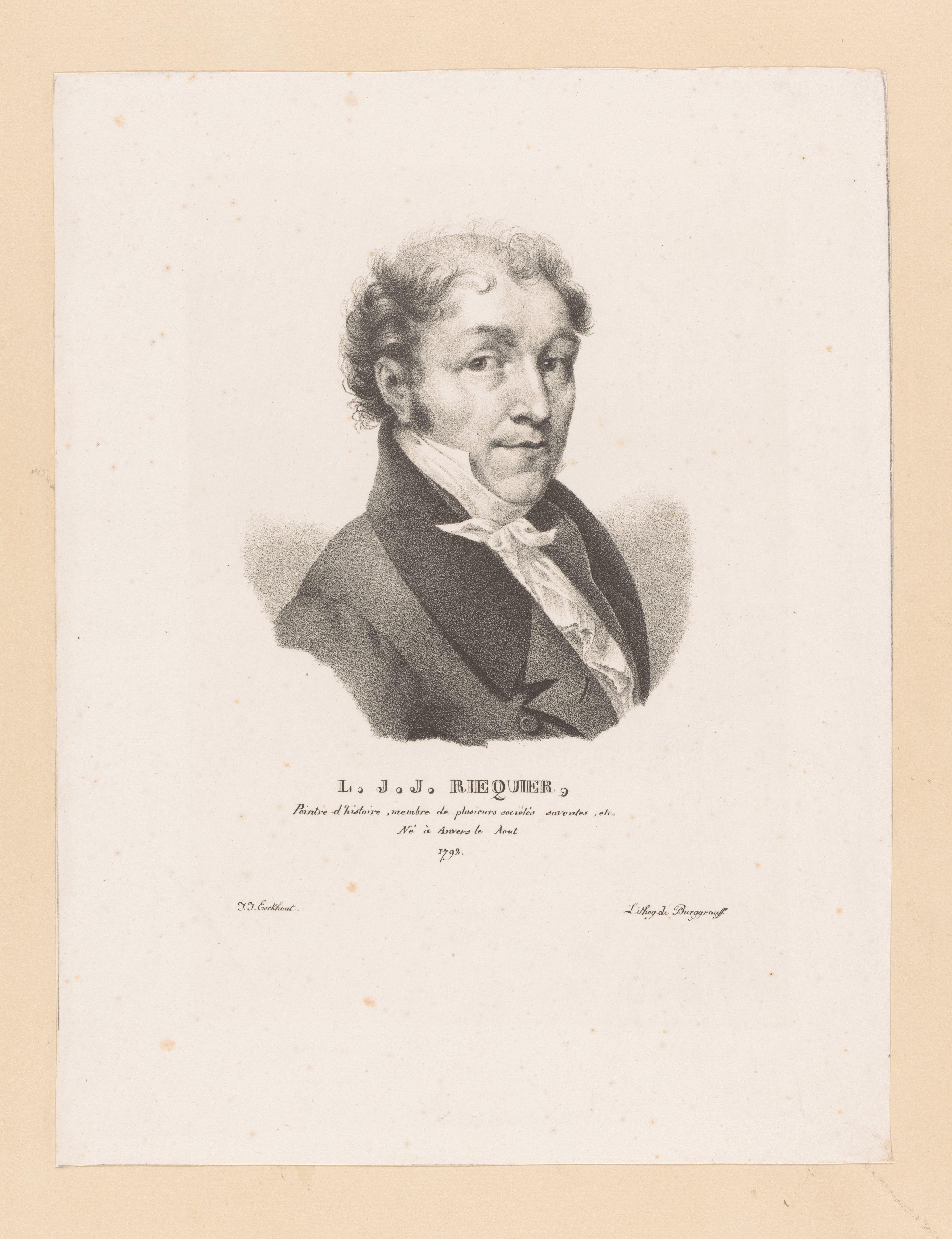 Portret van Louis Ricquier