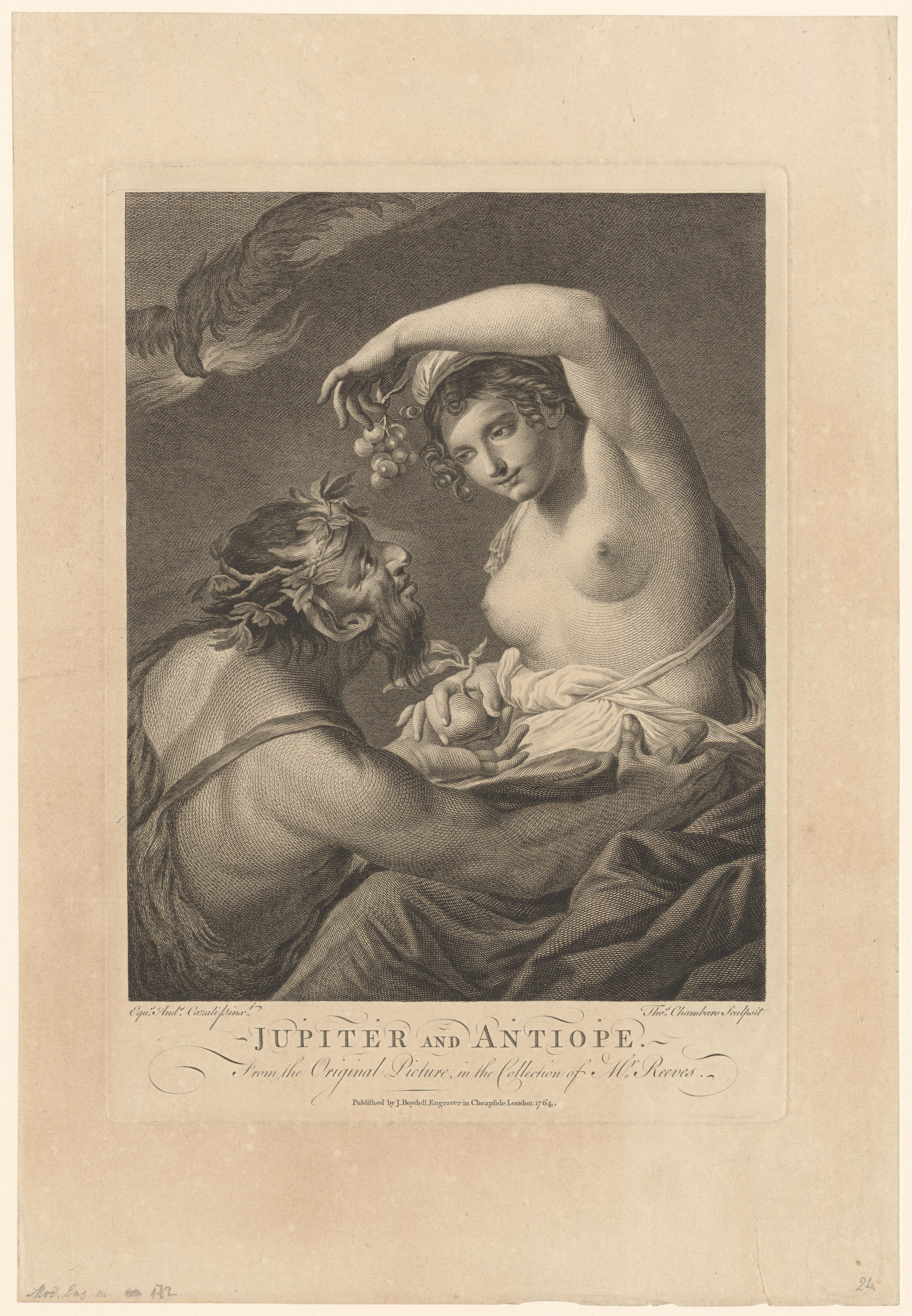 Jupiter en Antiope