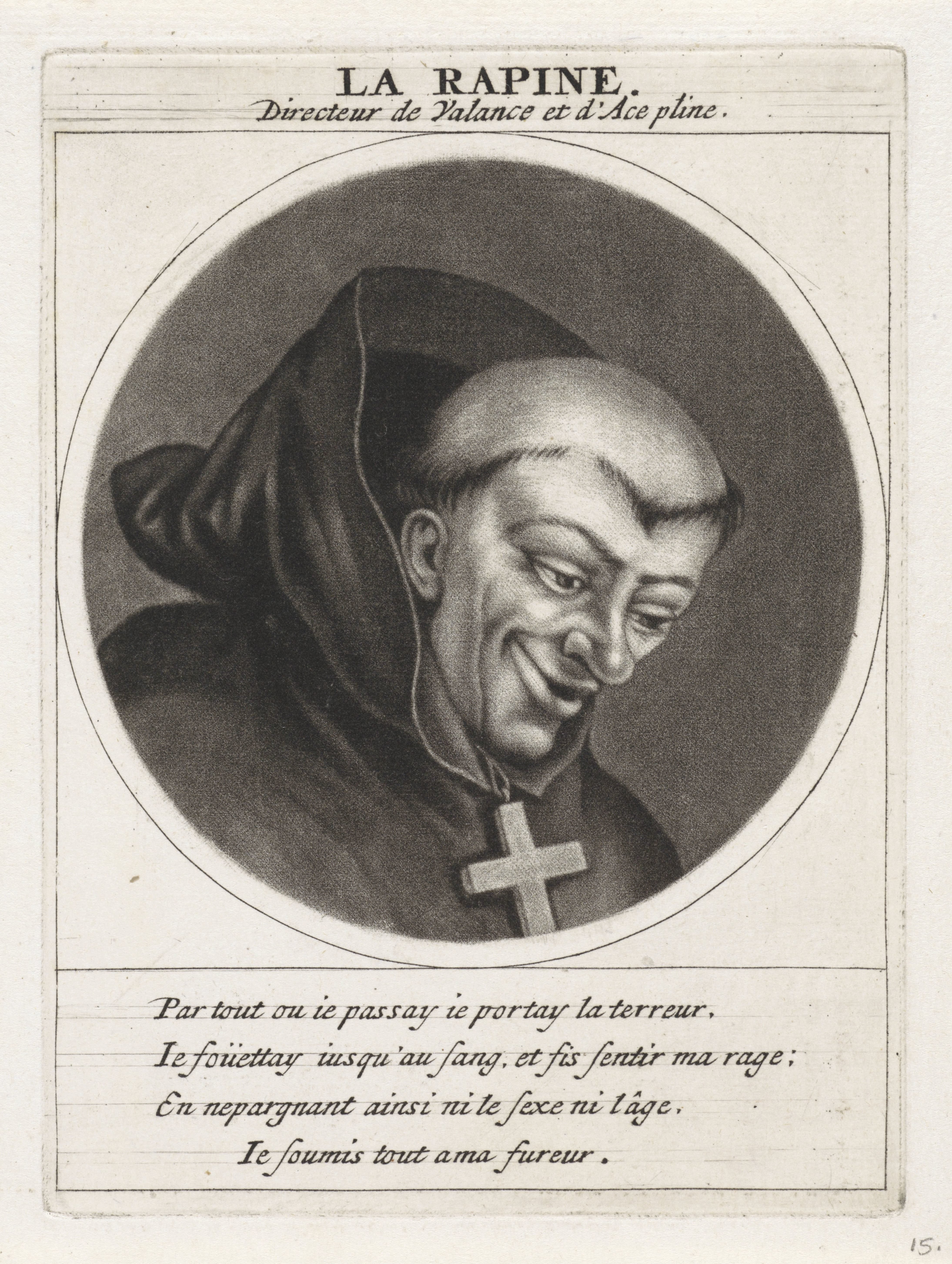 Portret van Henri Guichard d'Hérapine