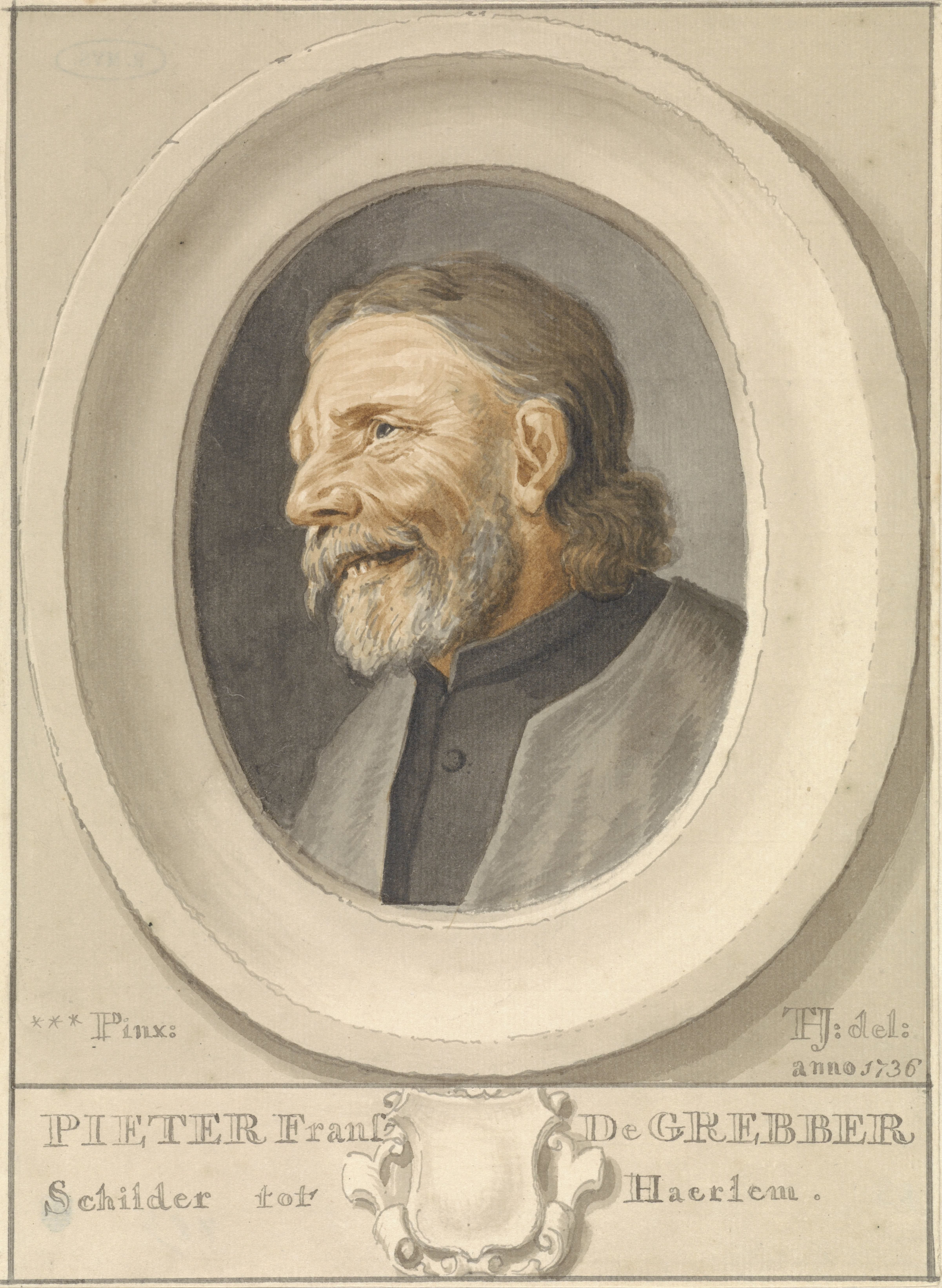 Portret van Pieter Fransz. de Grebber