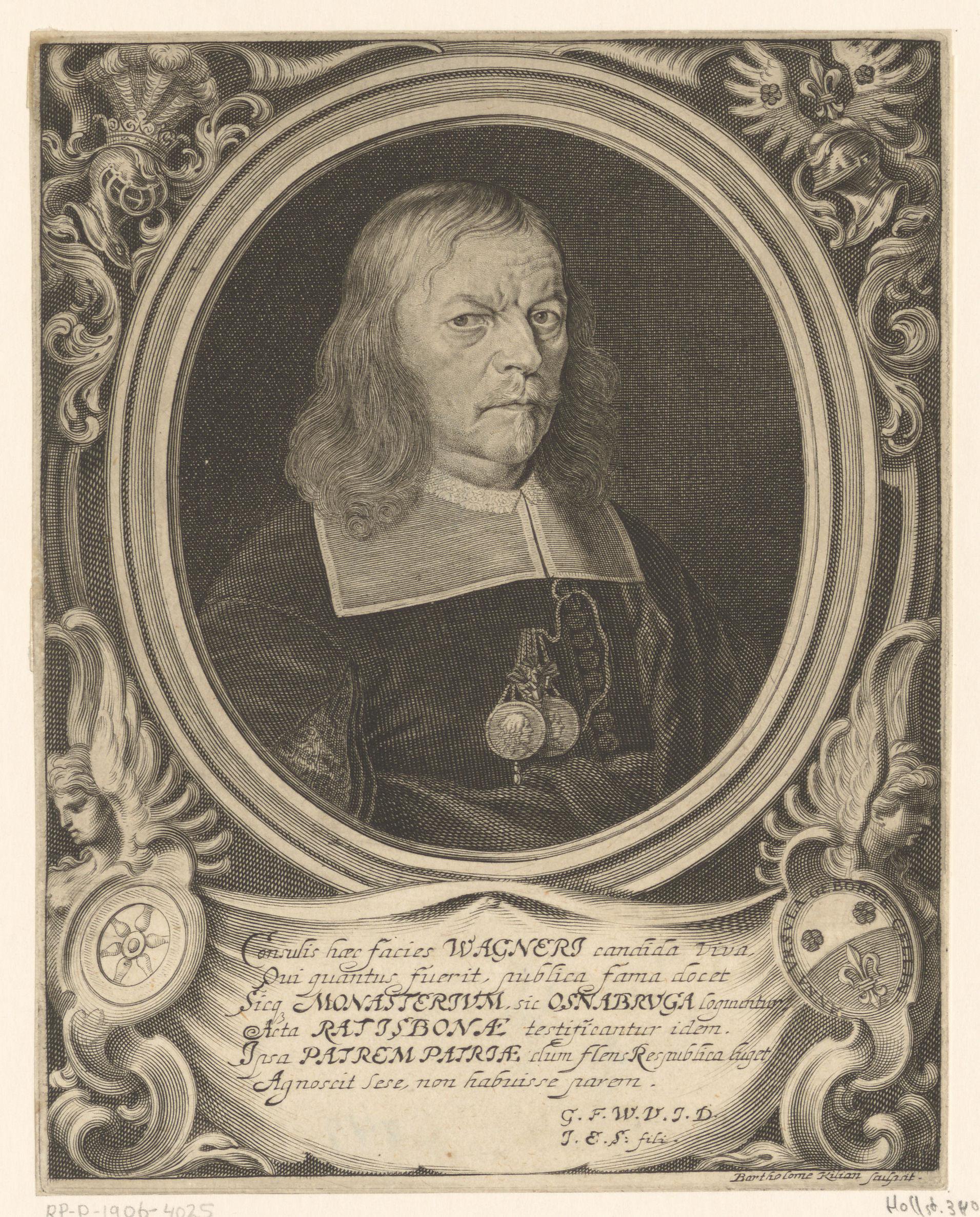 Portret van Georg Wagner