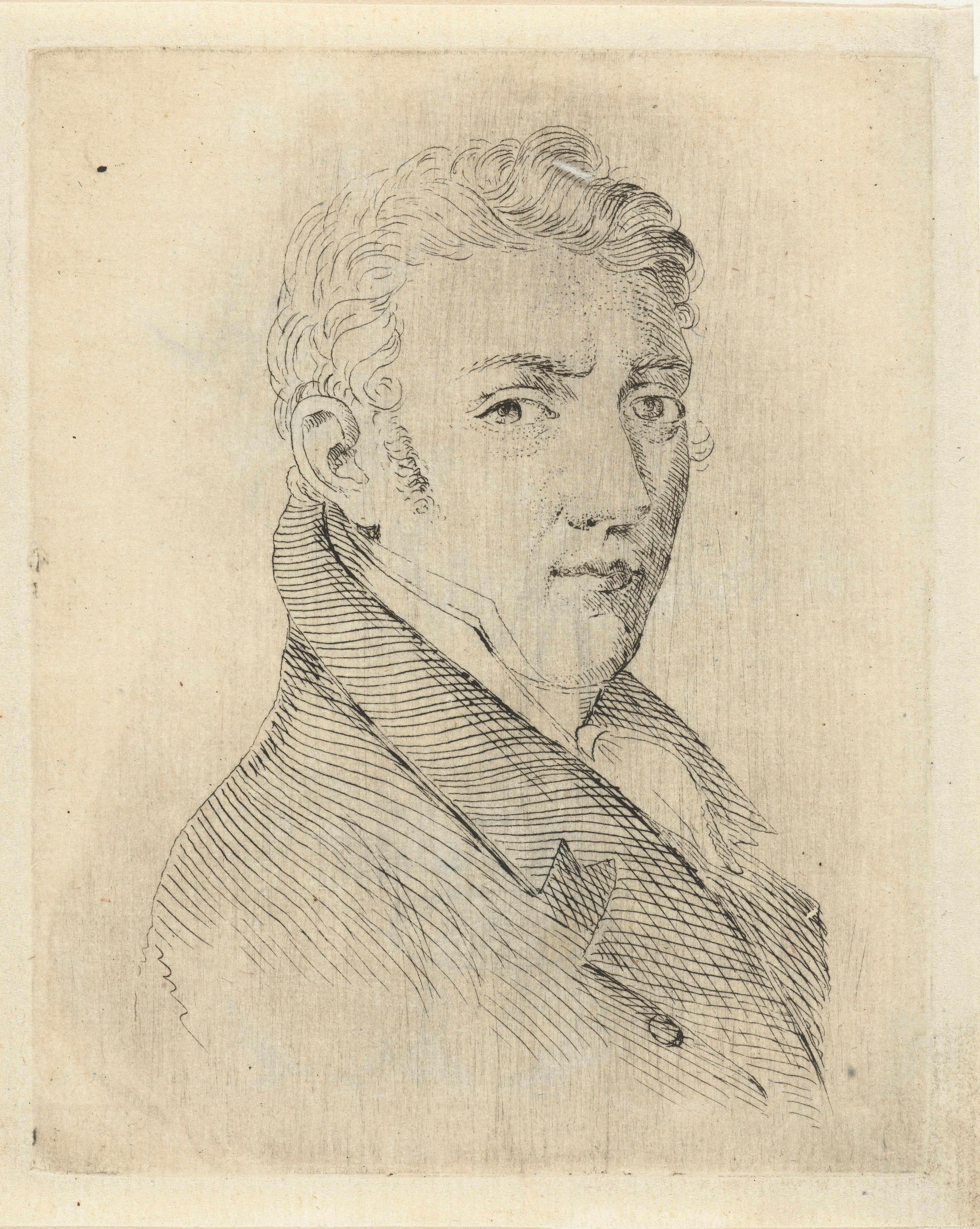 Portretbuste van een jonge man (zelfportret?)