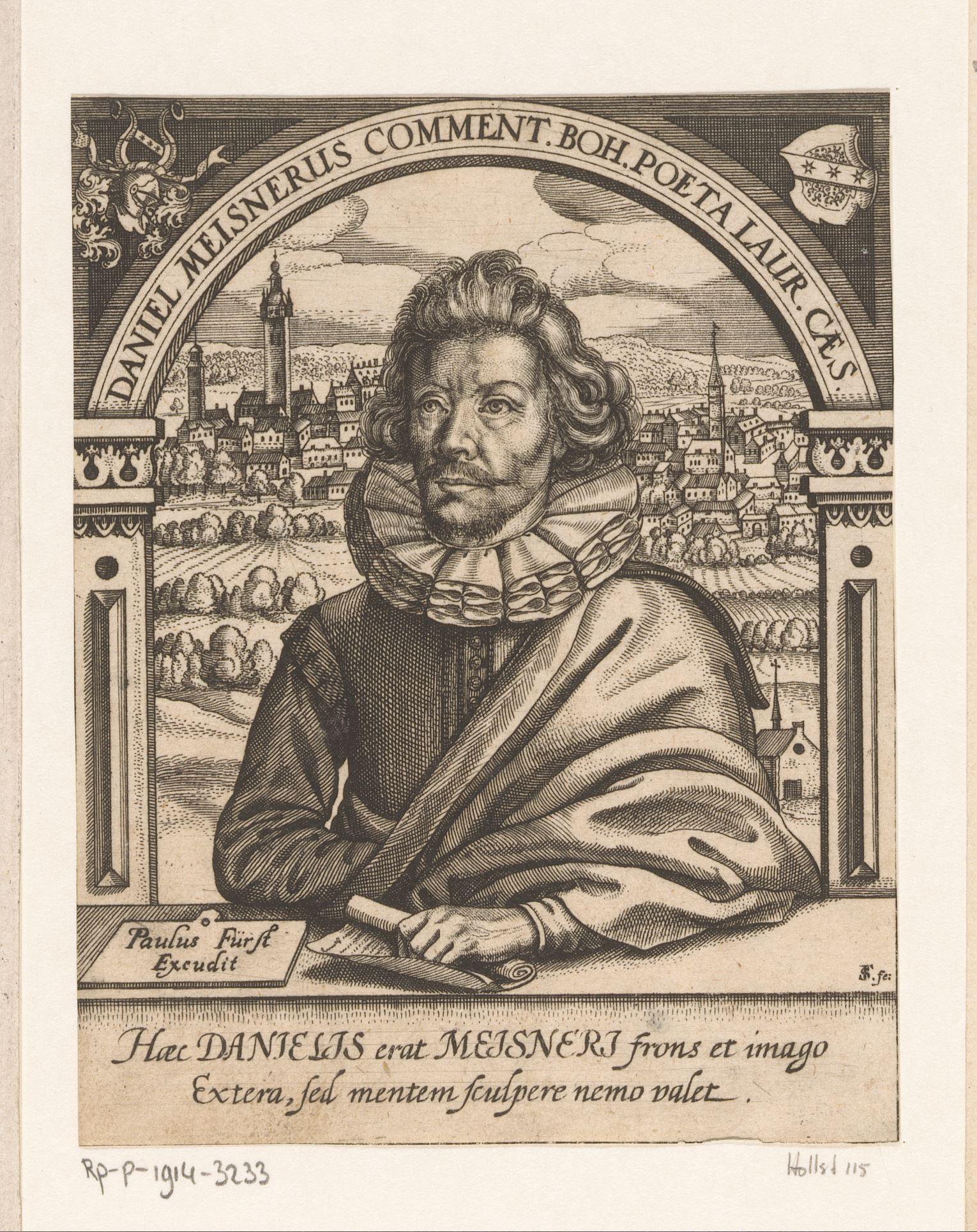 Portret van Daniel Meisner