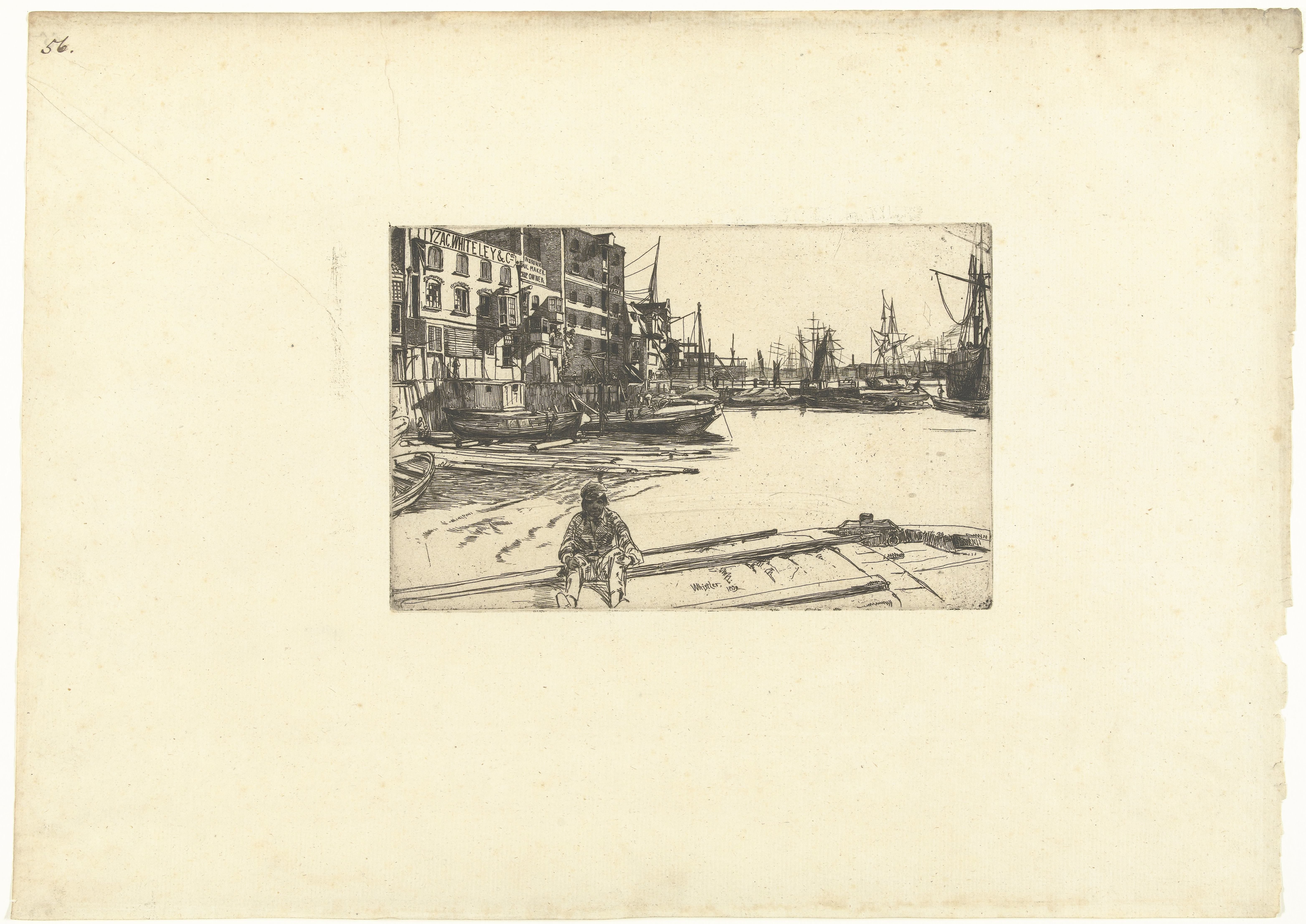 Eagle Wharf aan de Theems